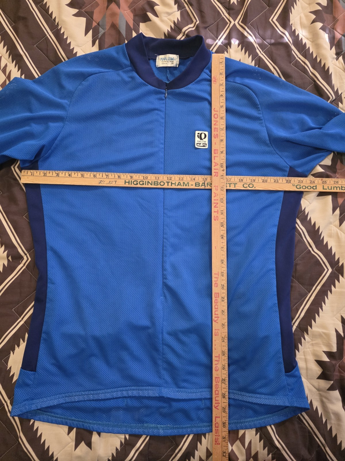 Pearl Izumi Aloft 3/4 Zip Cycling Jersey Royal Blue Men’s Size 2XL EUC
