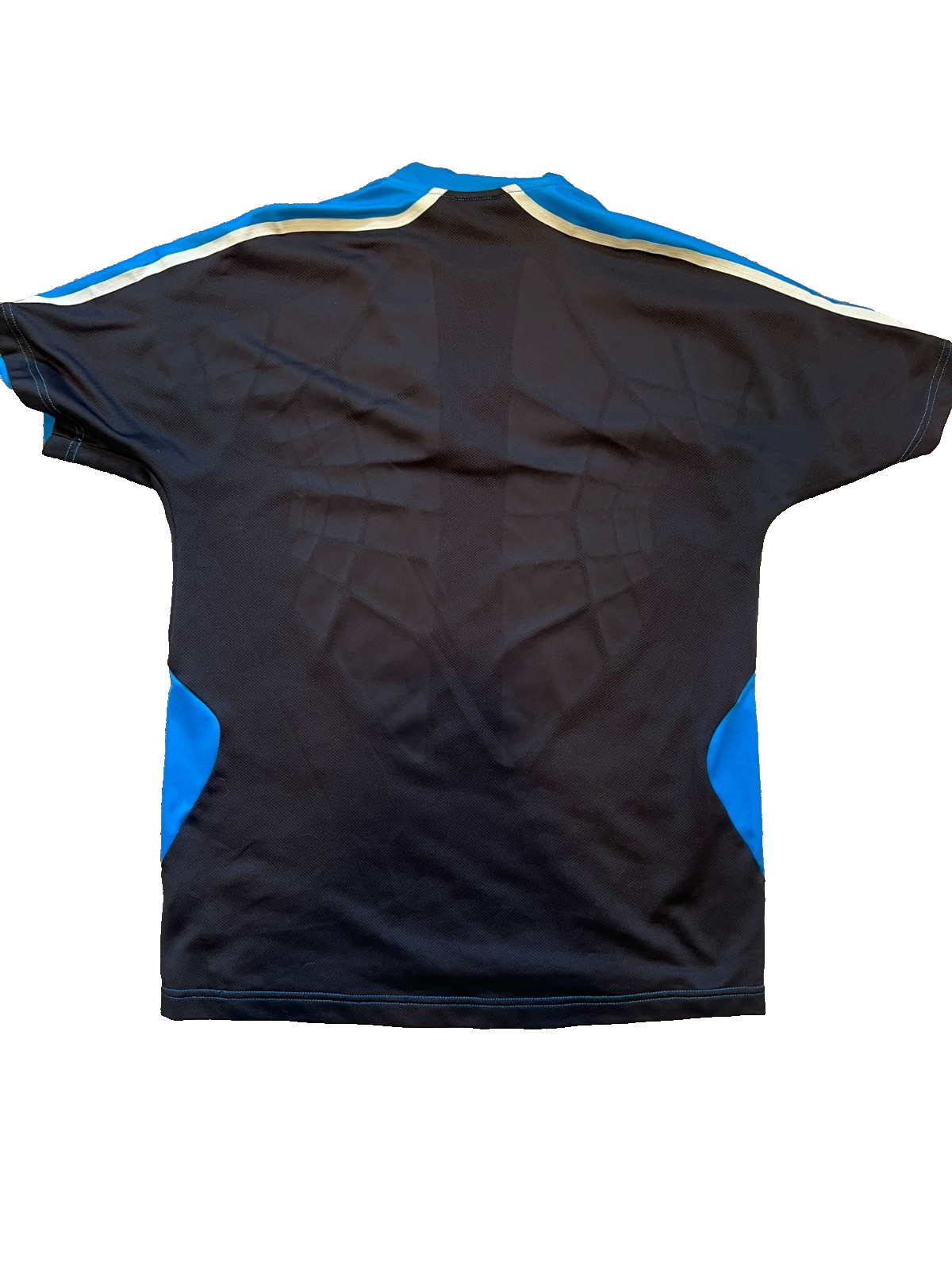 Adidas Short Sleeve Cycling Jersey Men’s Small 1/2 Zip Blue Breathable Blokecore