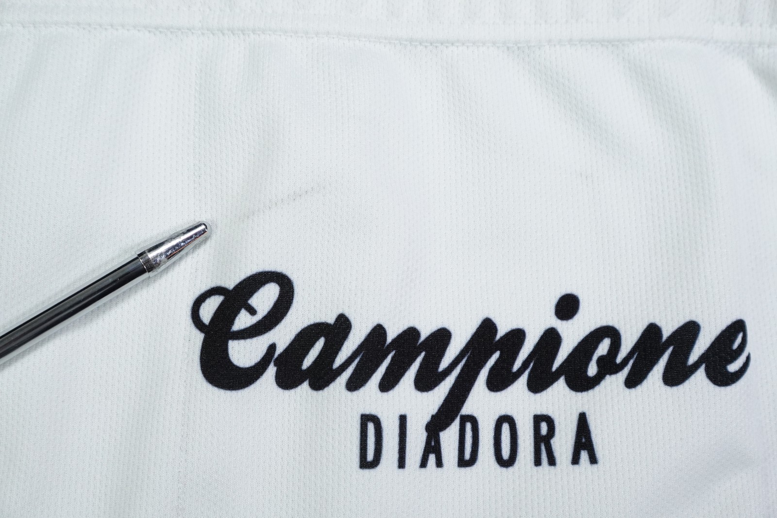 Diadora Campione Italy Half Zip Crew Neck Cycline Shirt Italy Men’s XXL Stripes