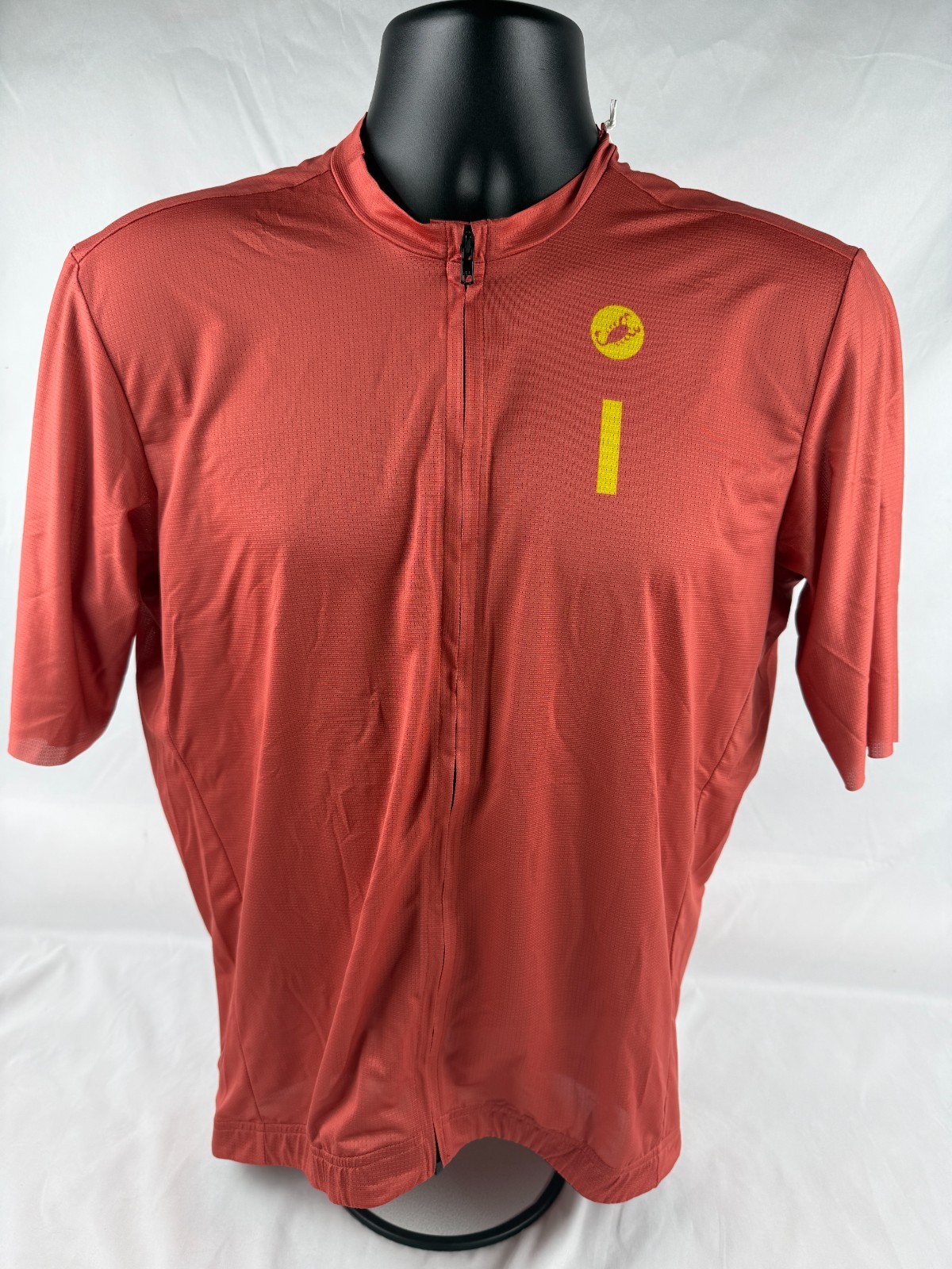 Castelli Drittone Logo Men’s Jersey SIZE 2XL Paprika/Mango