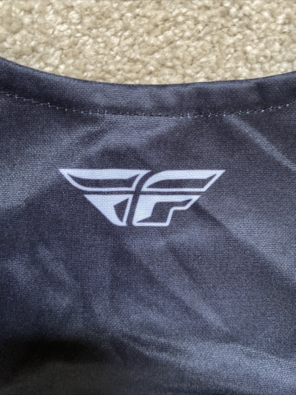 Men’s Fly Racing Size S Black Radium Long Sleeve Jersey NWT