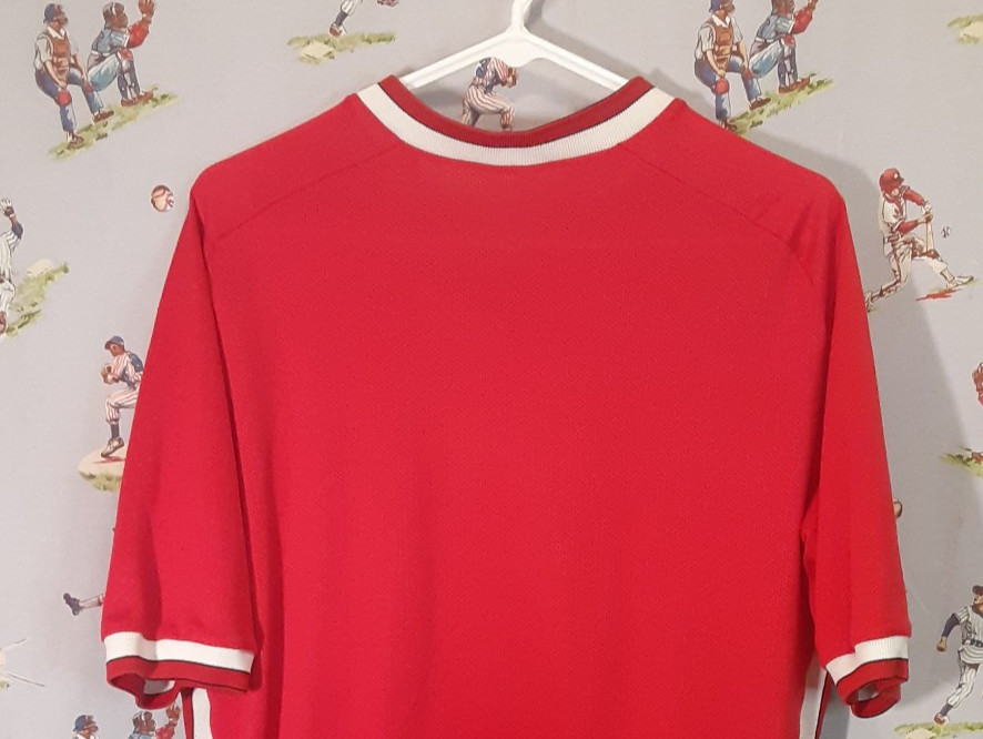 👀 Pearl iZUMi Mesh Jersey Men’s Large Red 1/2 Zip Short Sleeve Lightweight Mesh
