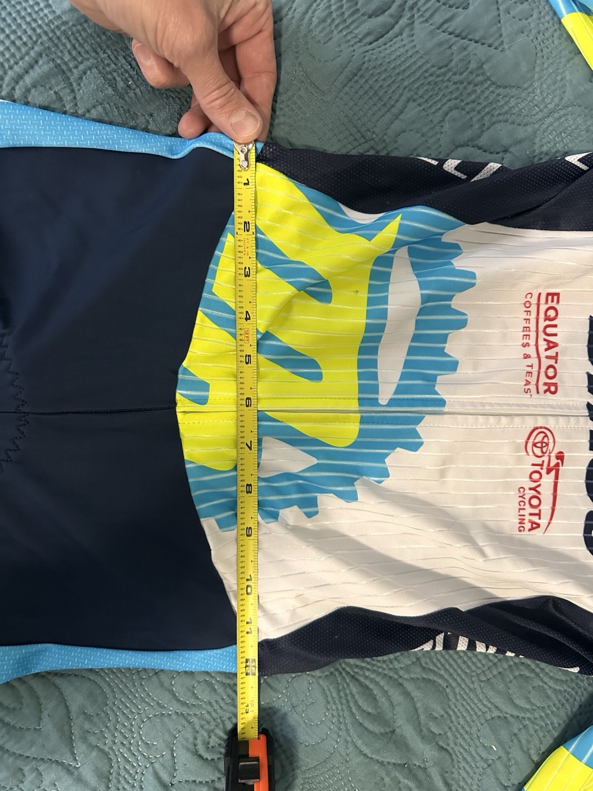 Capo Men’s Cycling Racing Suit Size Large Long Sleeve Full Zip