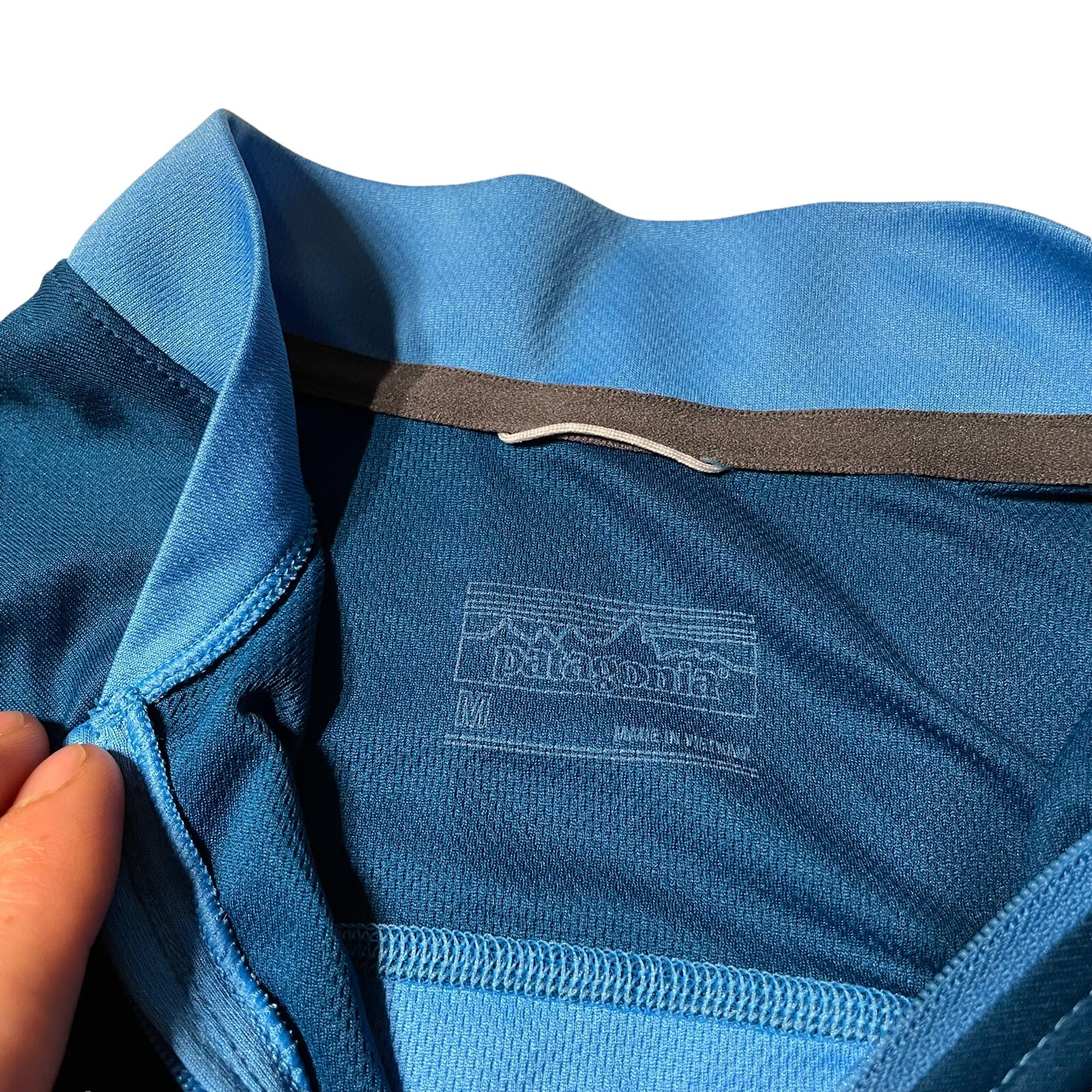Patagonia Crank Craft Bike Jersey Women’s Radar Blue Medium Bike Cycling