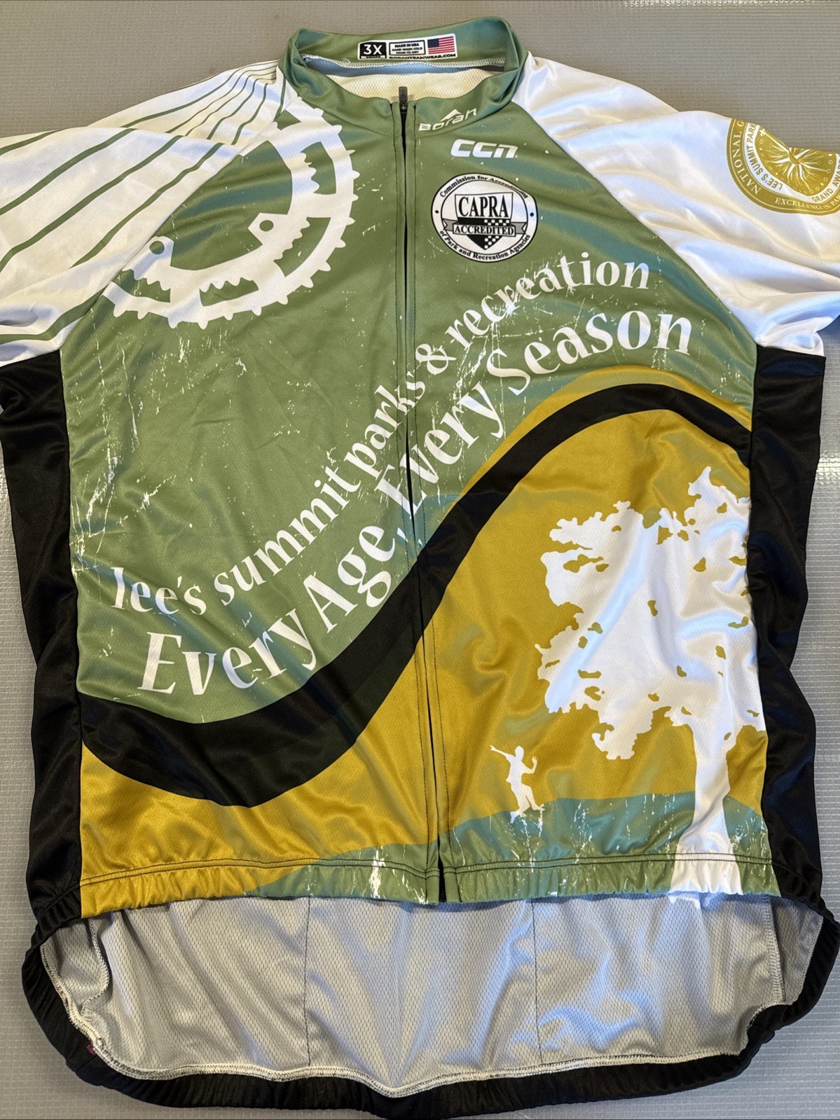 Borah Teamwear Men’s Cycling Jersey 3XL XXXL (9433-E)
