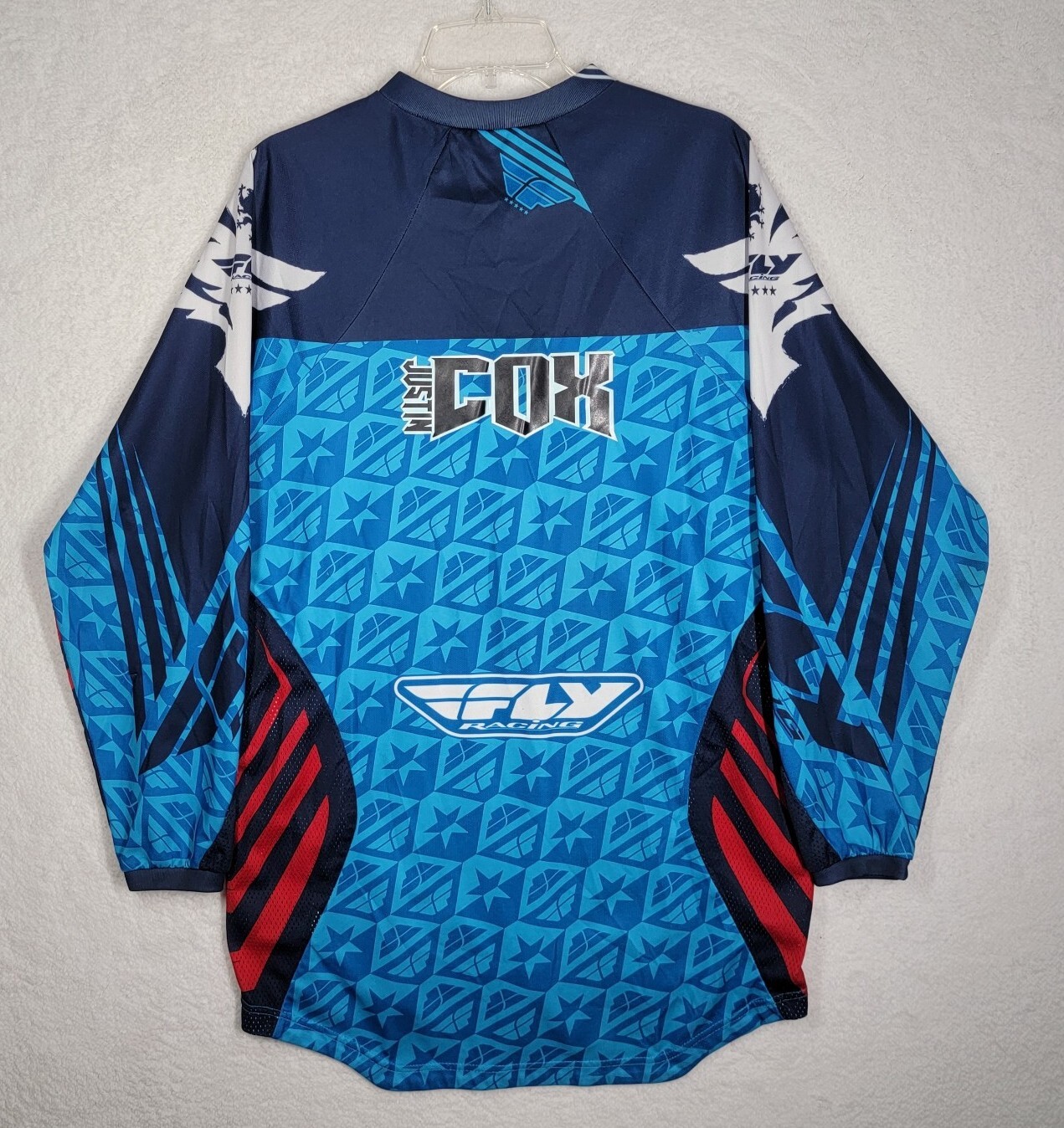 Fly Racing Kinetic Motocross Jersey Long Sleeve Shirt Men’s Size M