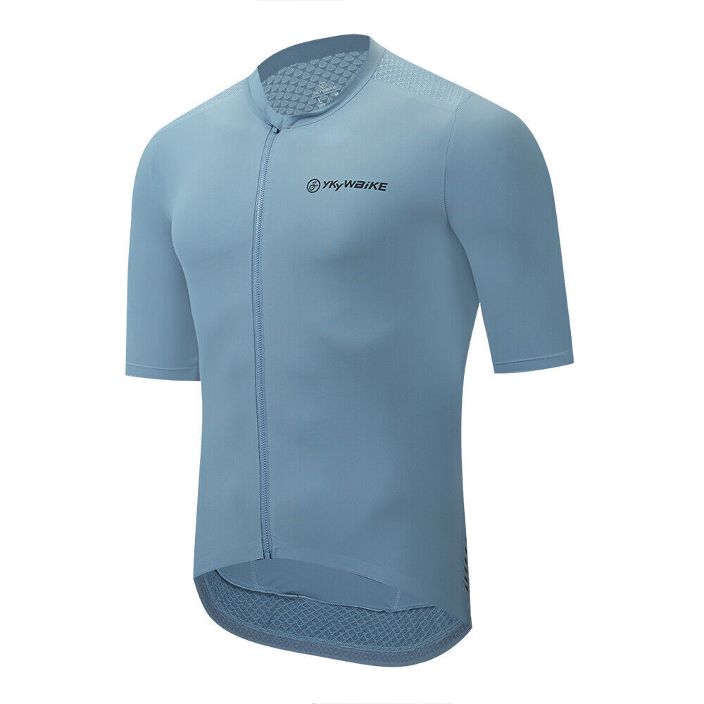 Men Cycling Jersey Skull Bicycle Short Sleeve Quick Dry Racing Bike Shirt UPF 50