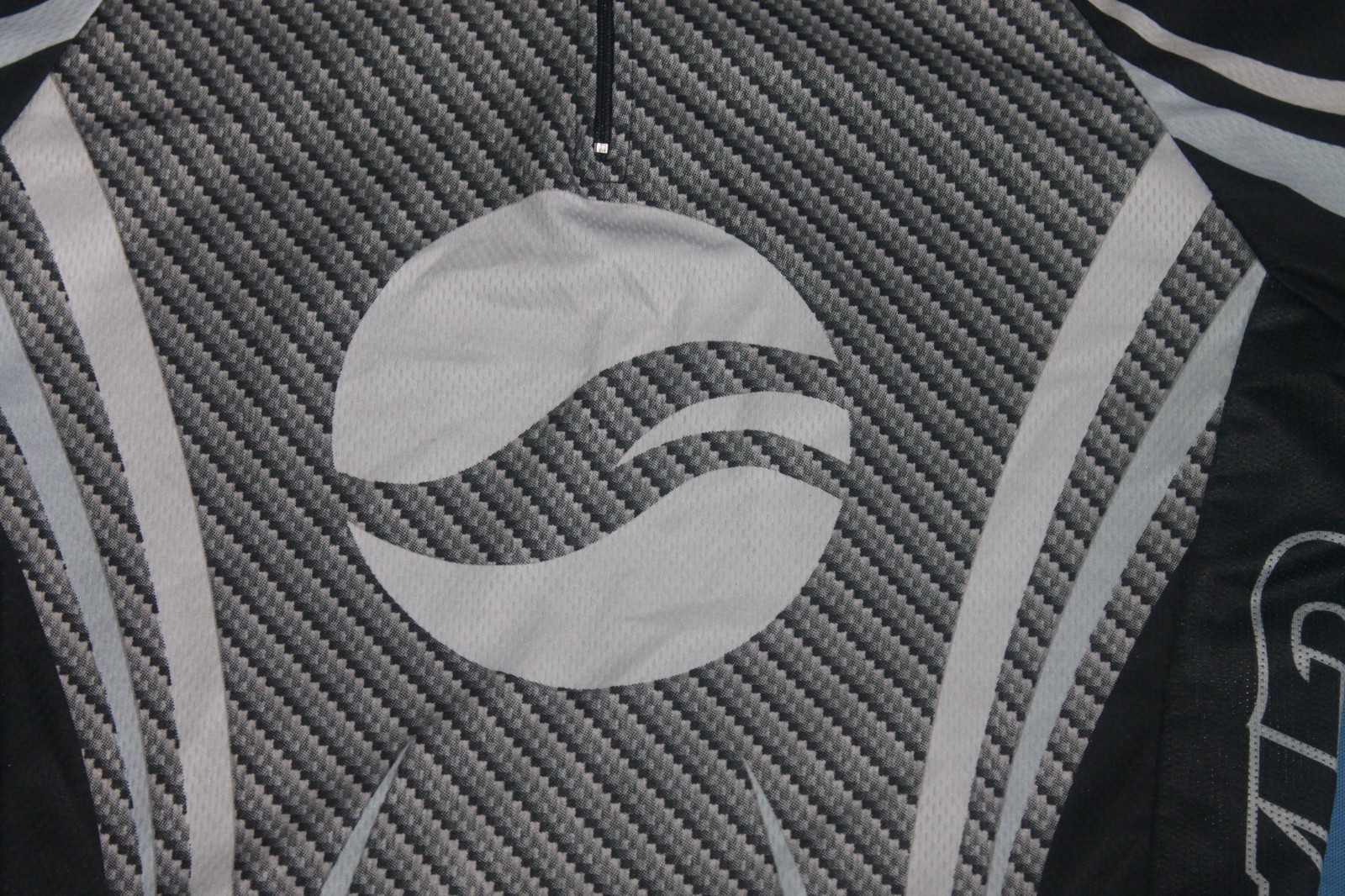 Giant Cycling Jersey Black Gray White Short Sleeve Bike Riding Racing Training