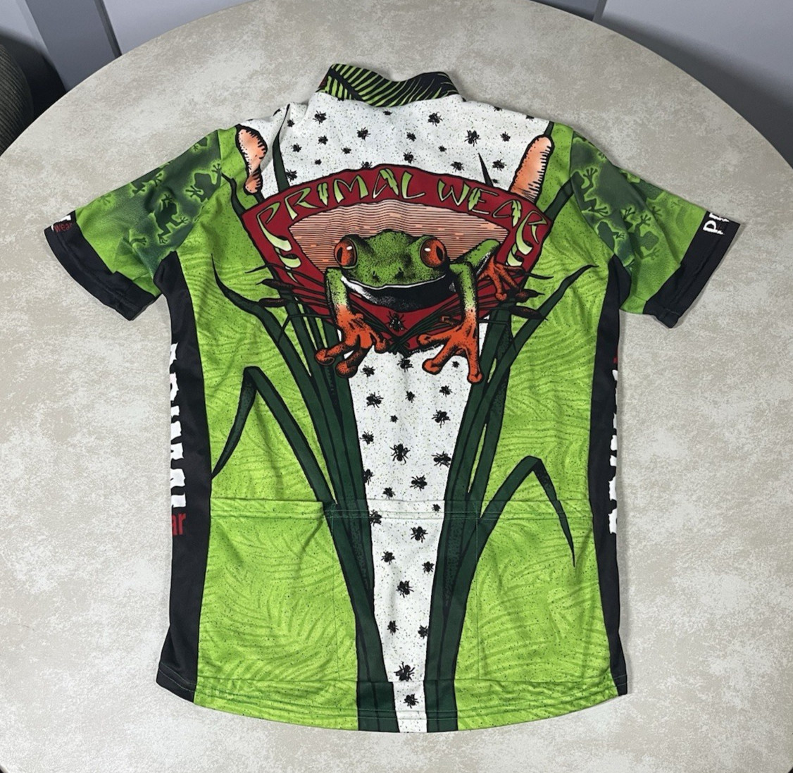Primal Wear Bar Hopper Frog Cycling Jersey Size SEE DESCRIPTION 1349