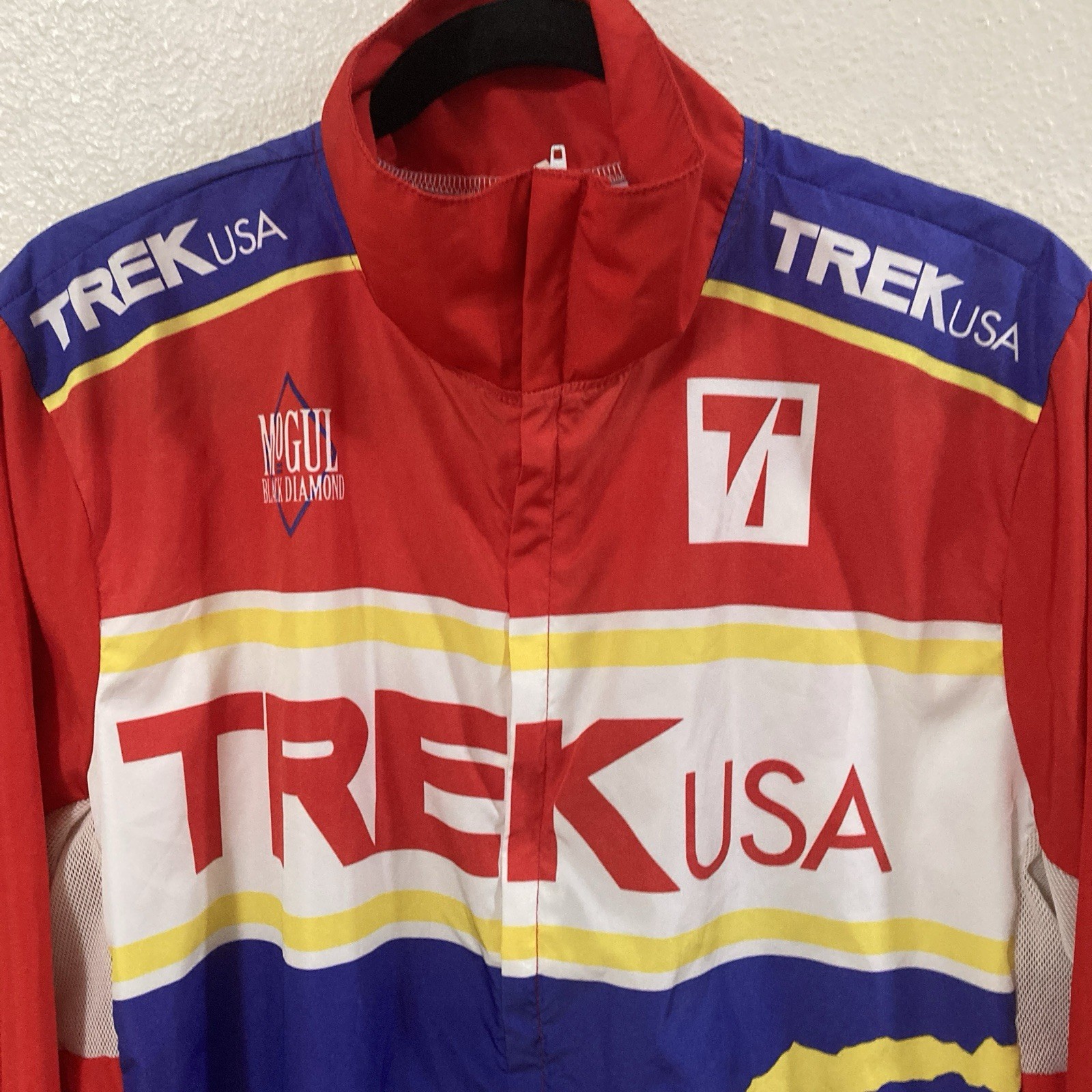 TREK USA Jacket Gora Tex Waterproof Made In USA Médium Full Zipper Elastic Waist