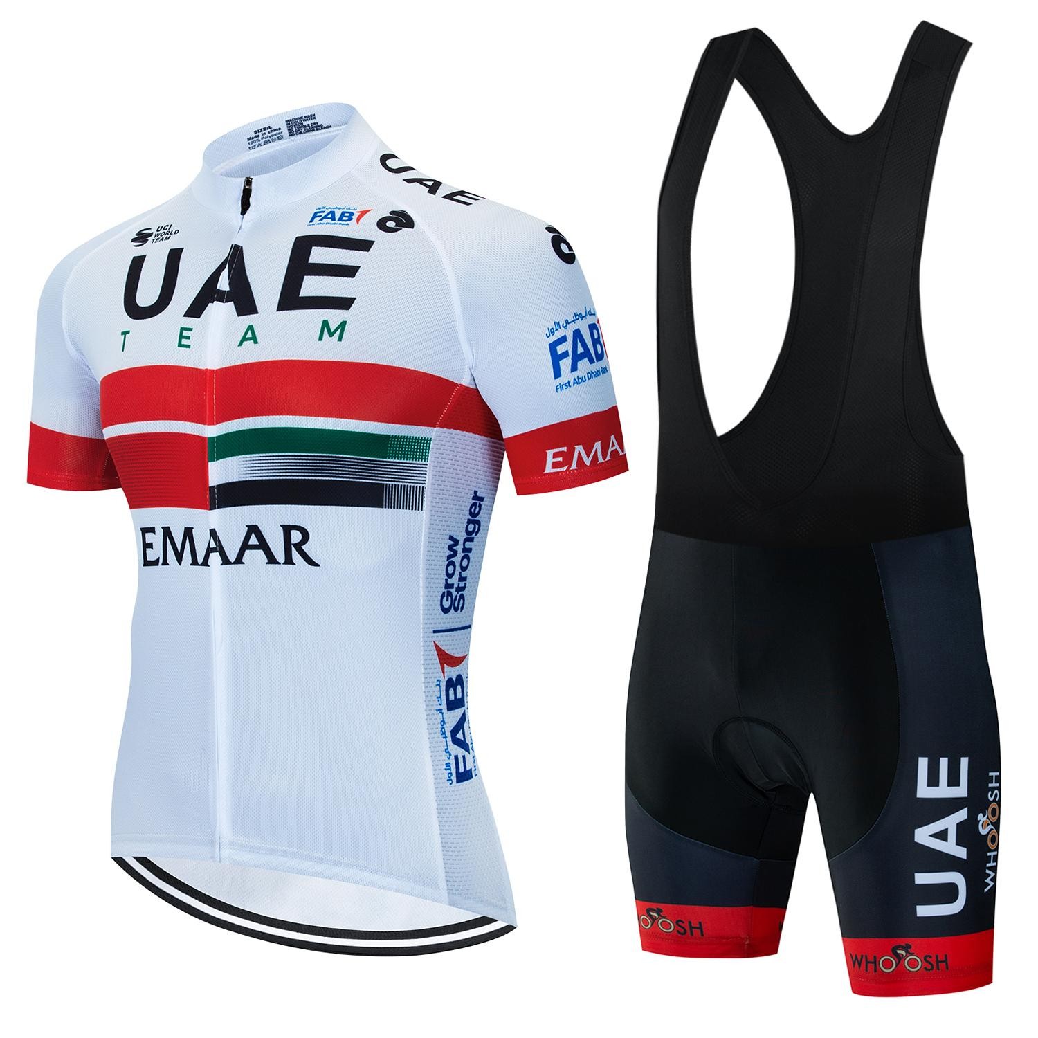 2026 UAE Men’s Cycling Jersey Set MTB Road Bike Bib Shorts Summer Wear