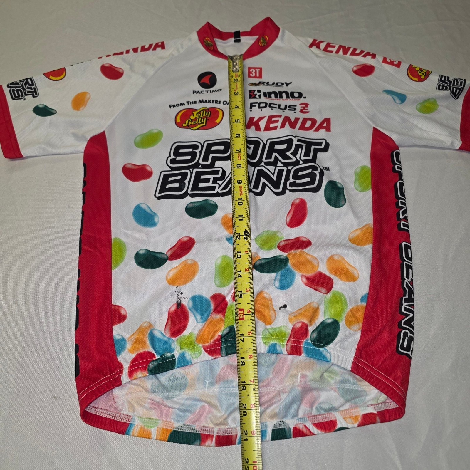 Pactimo Jelly Belly Sport Beans Short Sleeve Cycling Jersey XXS