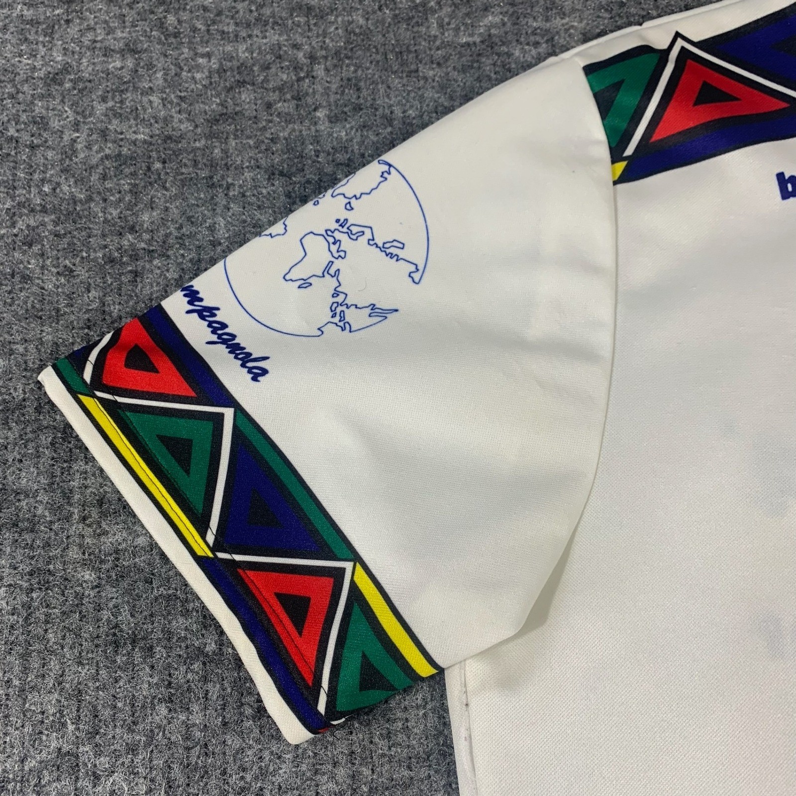 VTG Campagnola Jersey Mens 2XL White Multi Color Cycling Sportswear Retro 90s