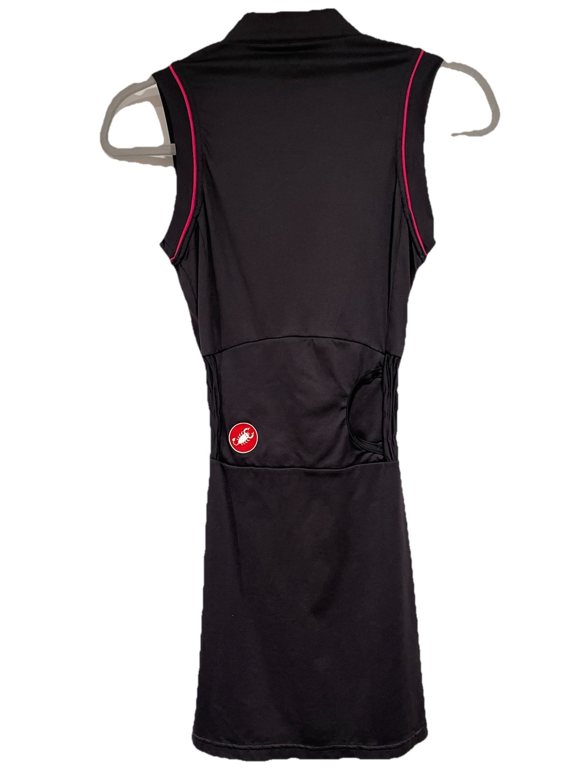 Castelli Cycling Dress Tunic Smocked Waist Black Size S Excellent