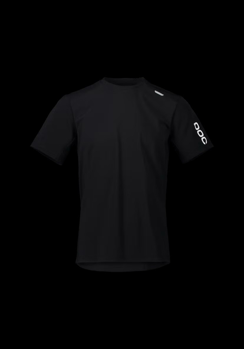 NWT! POC Resistance Ultra Cycling Tee Uranium Black Mens Sz XS