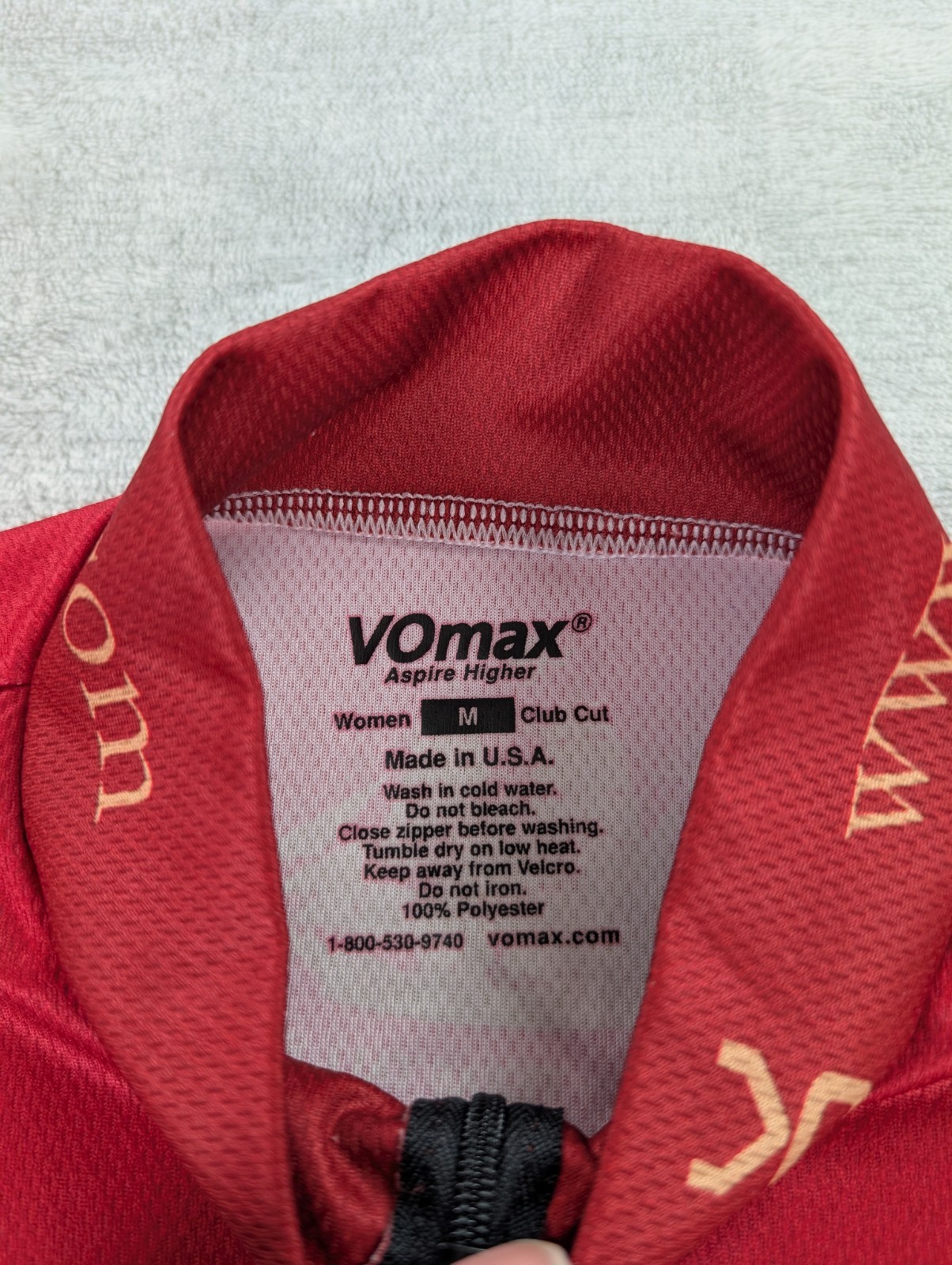 Saint Arnold Beer Cycling Jersey VOmax Full Zip Women Medium Short Sleeve