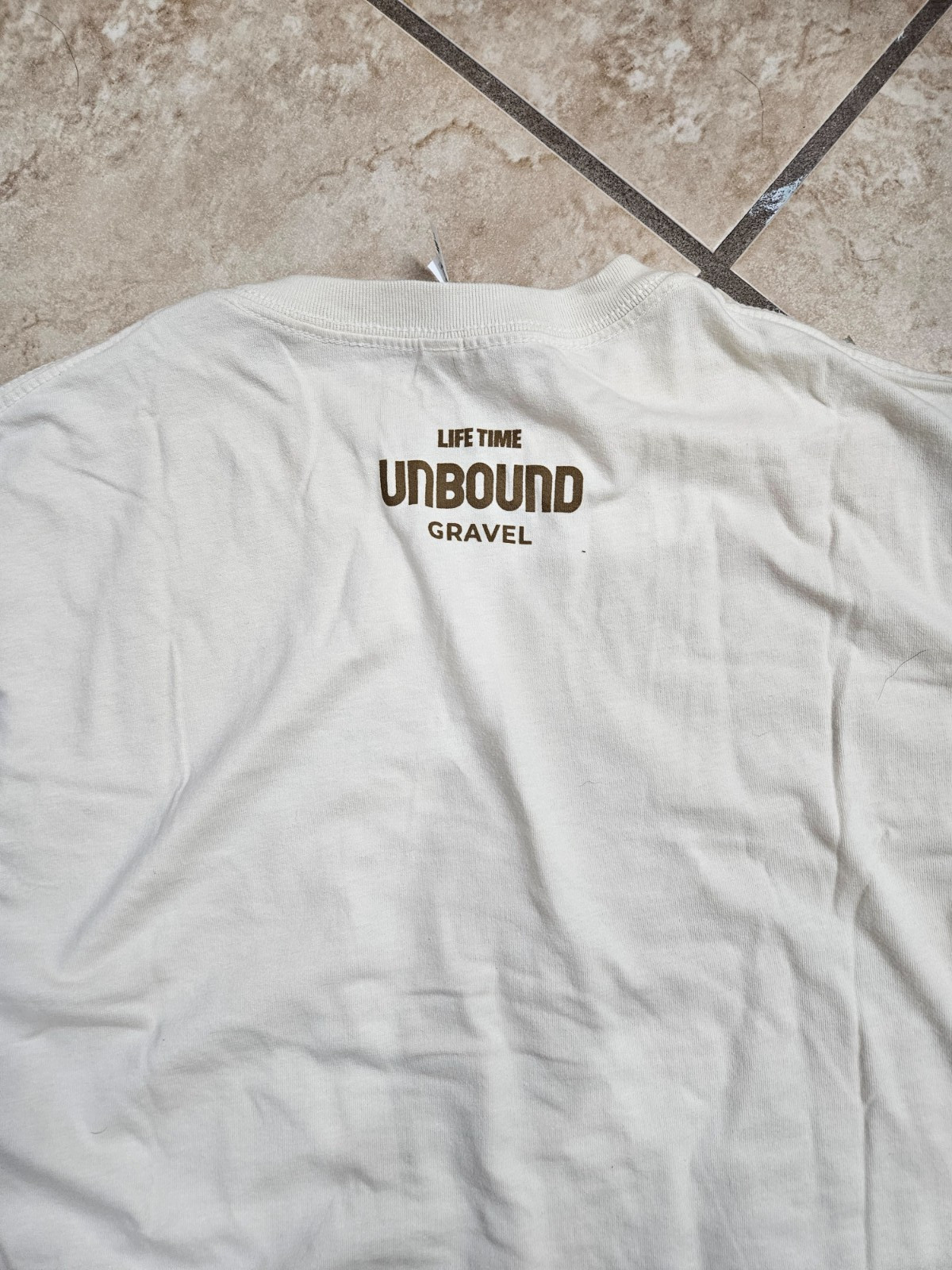 Unbound Gravel Race 2026 T Shirt. Size Small