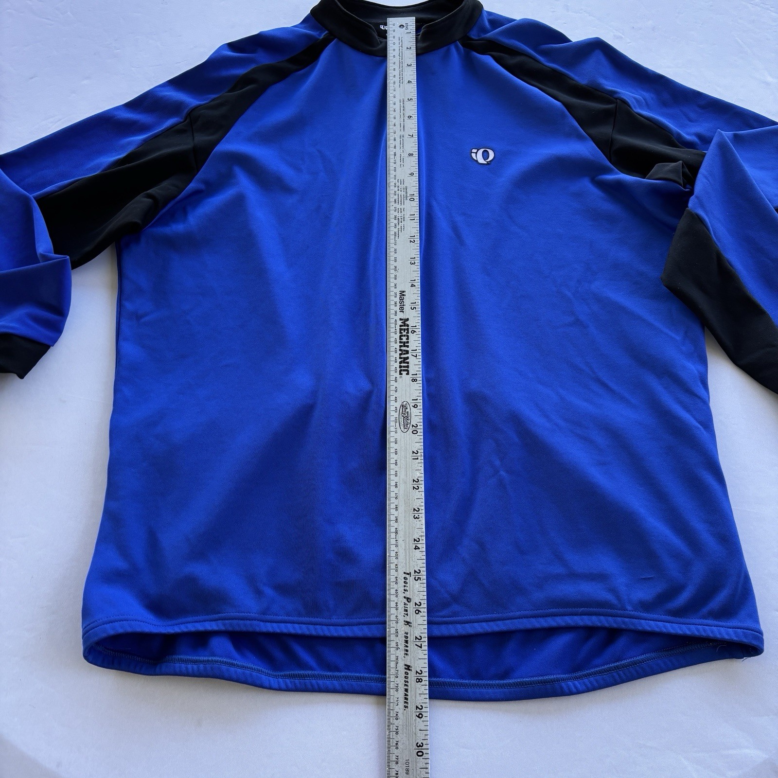 Pearl Izumi Long Sleeve Cycling Jersey Blue Black Full Zip Men’s XL Macau