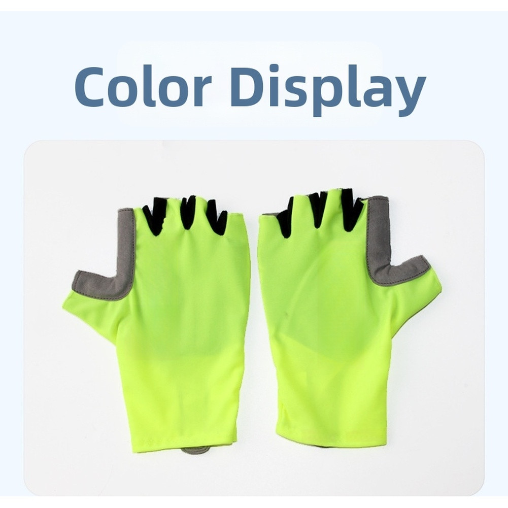 Debris Prevention For Summer Cycling Cycling Gloves Reinforced Palm Padding