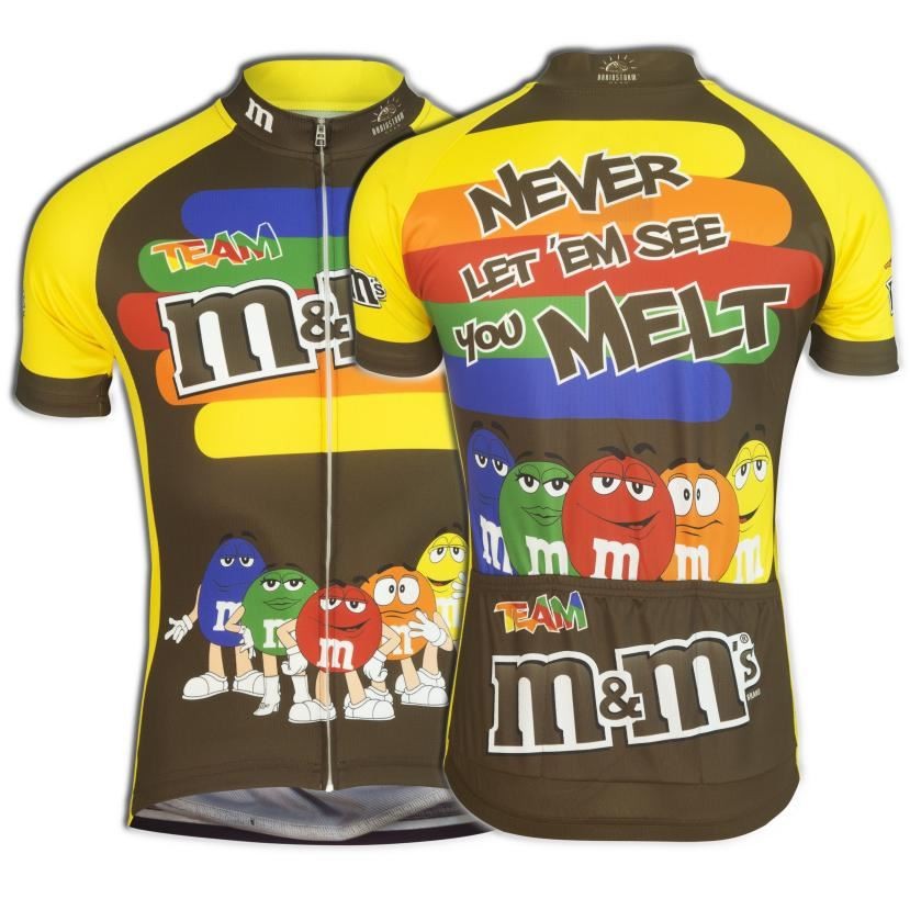 Team M&M’s Men’s Cycling Jersey (S, M, L, XL, 2XL)