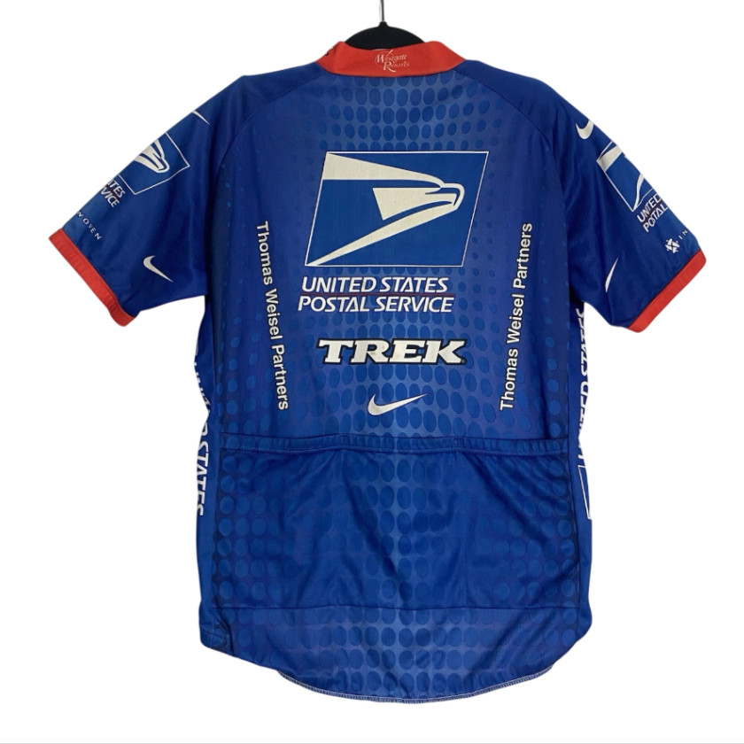 Nike USPS Visa Yahoo Bridge VW Mens Cycling Bike Jersey Size XL Made in Italy