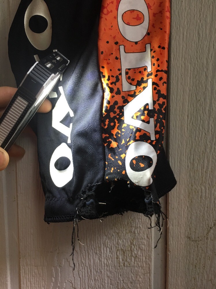 Libor Karas Volvo Cannondale Skinsuit Vintage Short Sleeve Not Perfect, AS IS !