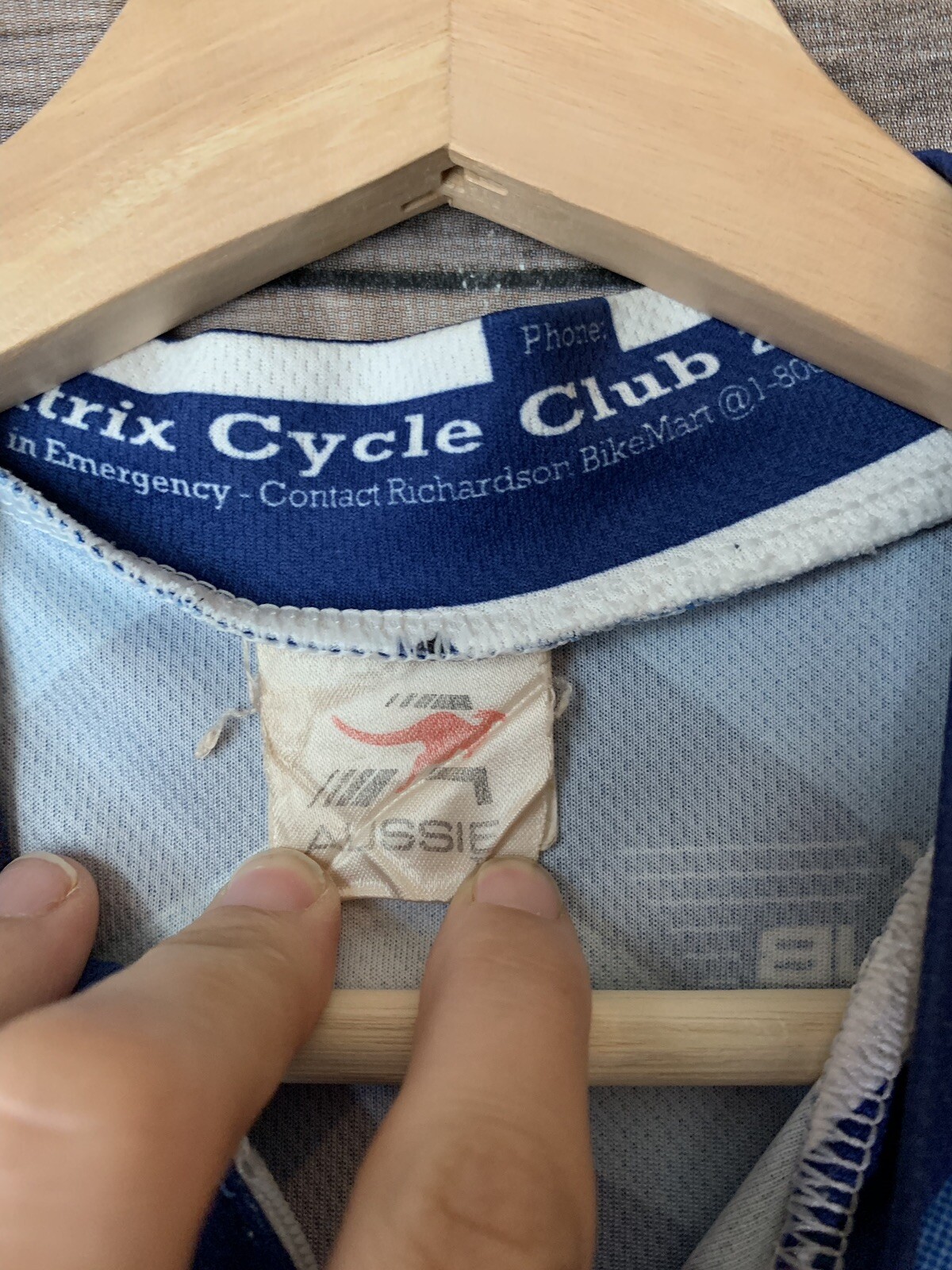 Vintage Aussie Cycling JERSEY Men’s Large Oakley USA Matrix Cycle Club