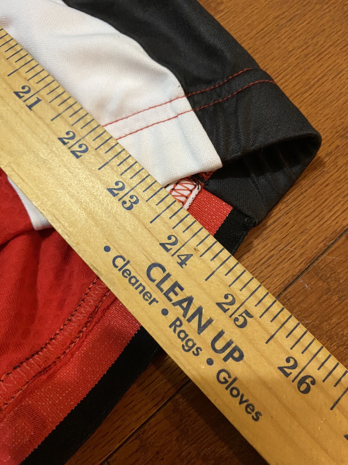 Castelli Cycling Jersey Shirt Adult Large Red 100% Polyester Pockets Italy