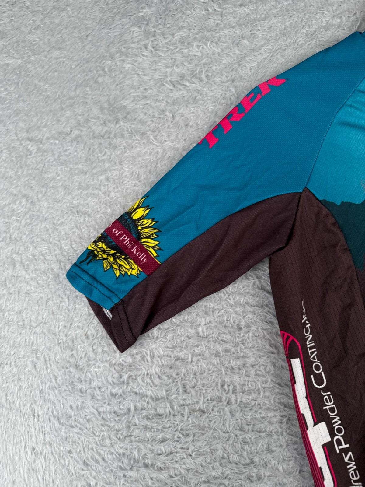 Balance Cyclewear Cycling Jersey Adult 2XS XXS Blue Brown All Pro Simi Valley