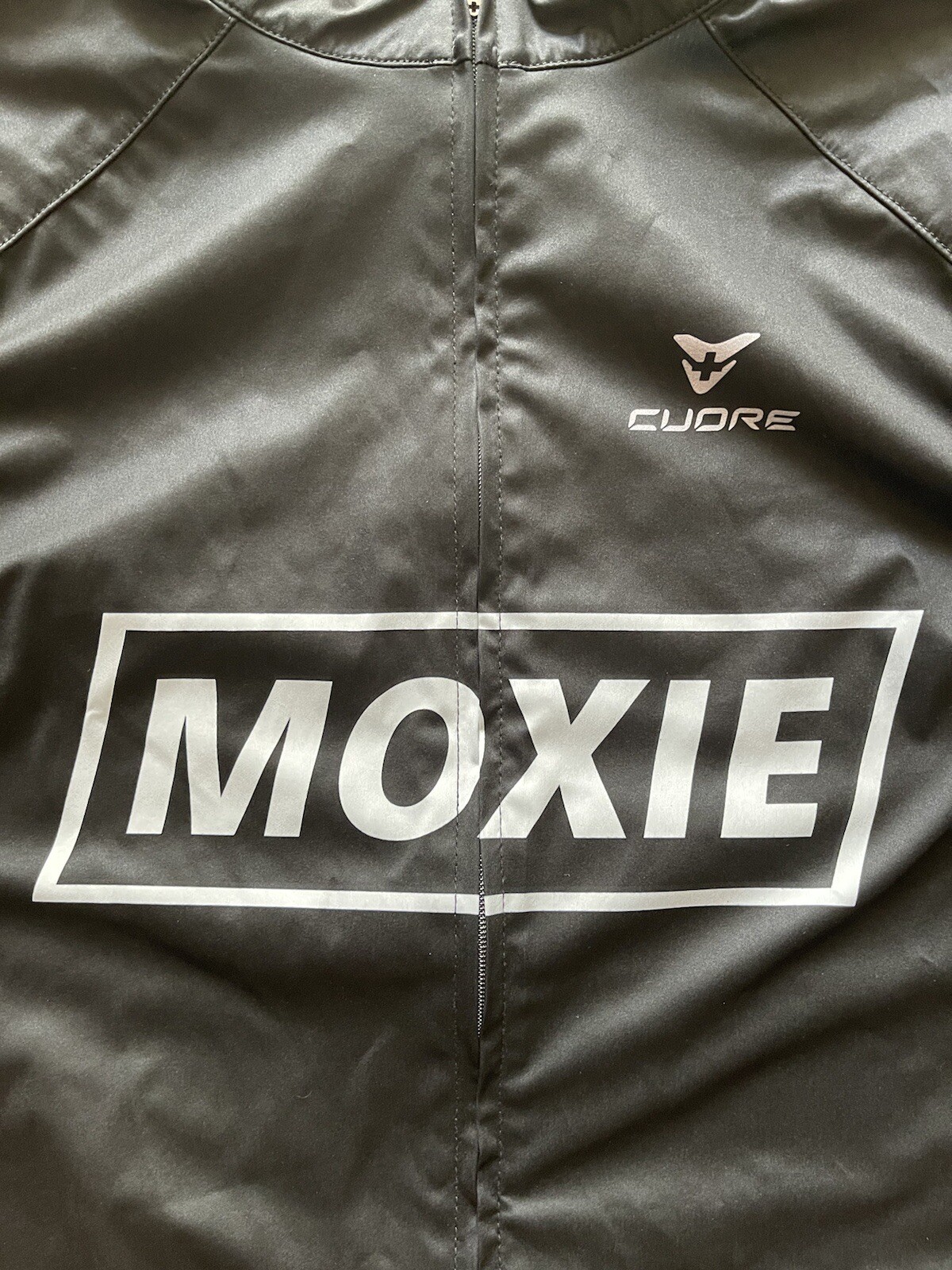 Cuore Men’s Sleeveless Moxie Racing Cycling Vest Black Large Training Bike Top