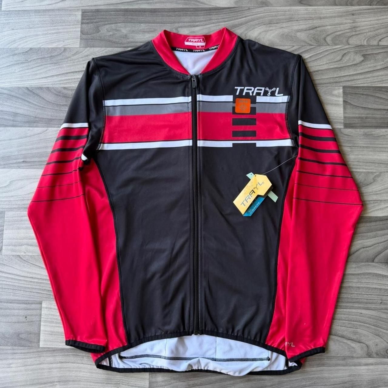 TRAYL Long Sleeve Cycling Jersey Men’s Size Medium