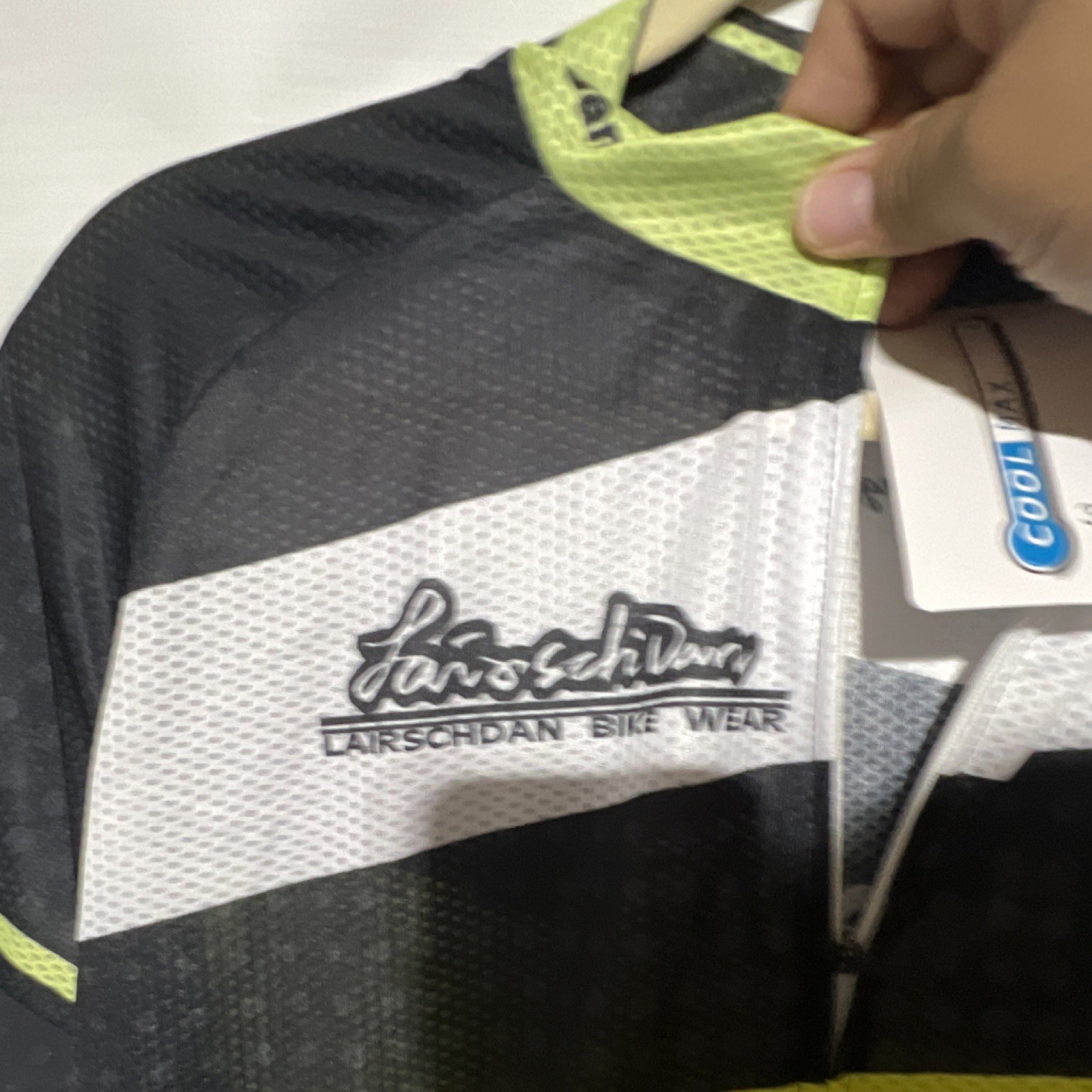 Lairschdan Bike Wear Hengxin 3XL Cycling Jersey Cool Max Black Green Yellow
