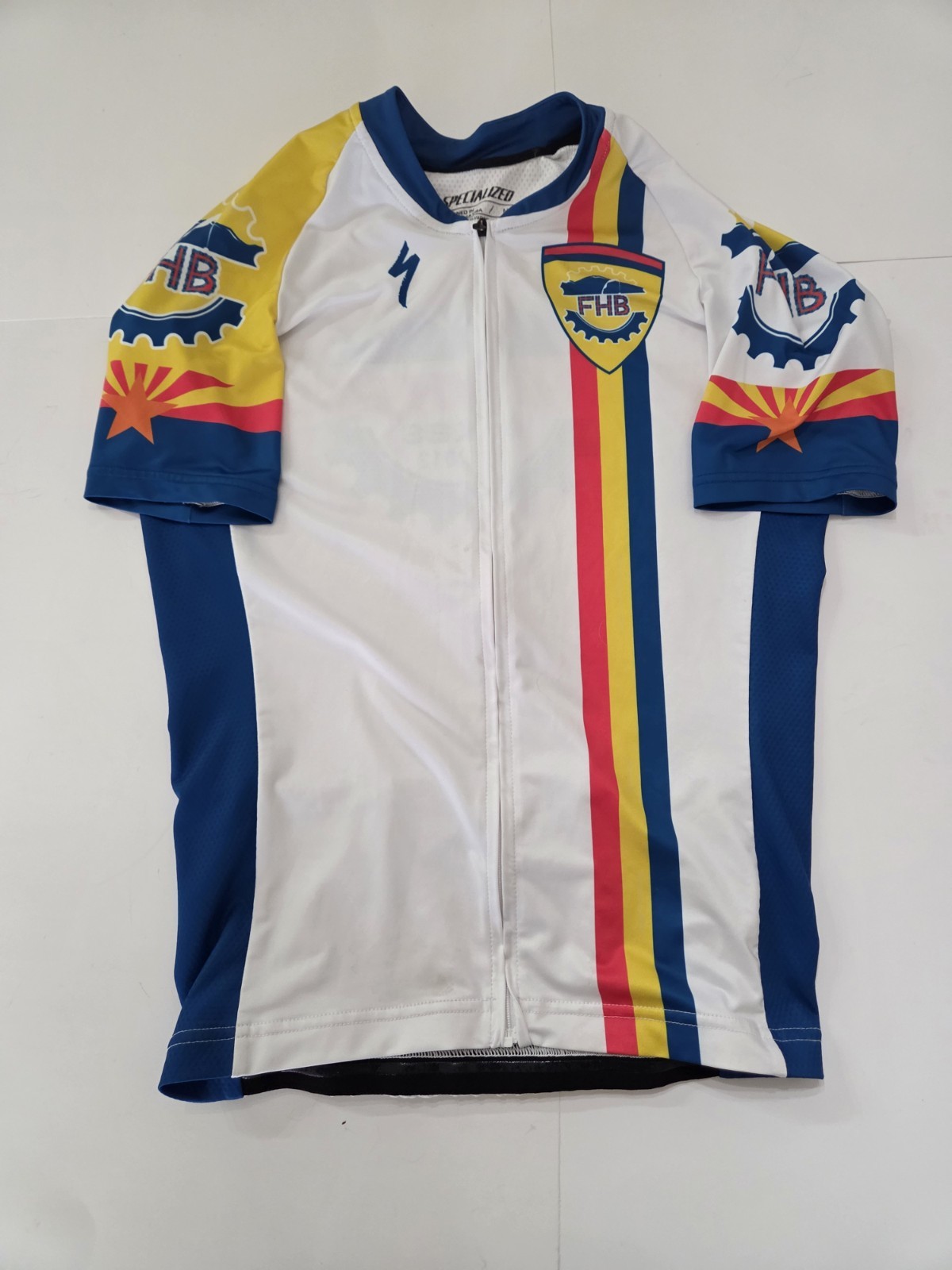 Specialized Women’s Biking Tour Cycling Shirt Top Size Medium Full Zip