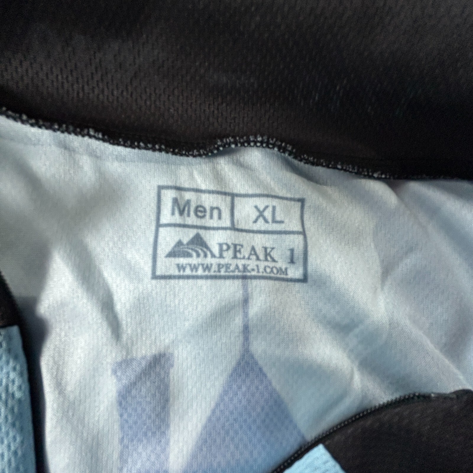 Peak 1 Mens TriCentury Cyclists 2010 Cycling Jersey Zip Front Short Sleeve XL