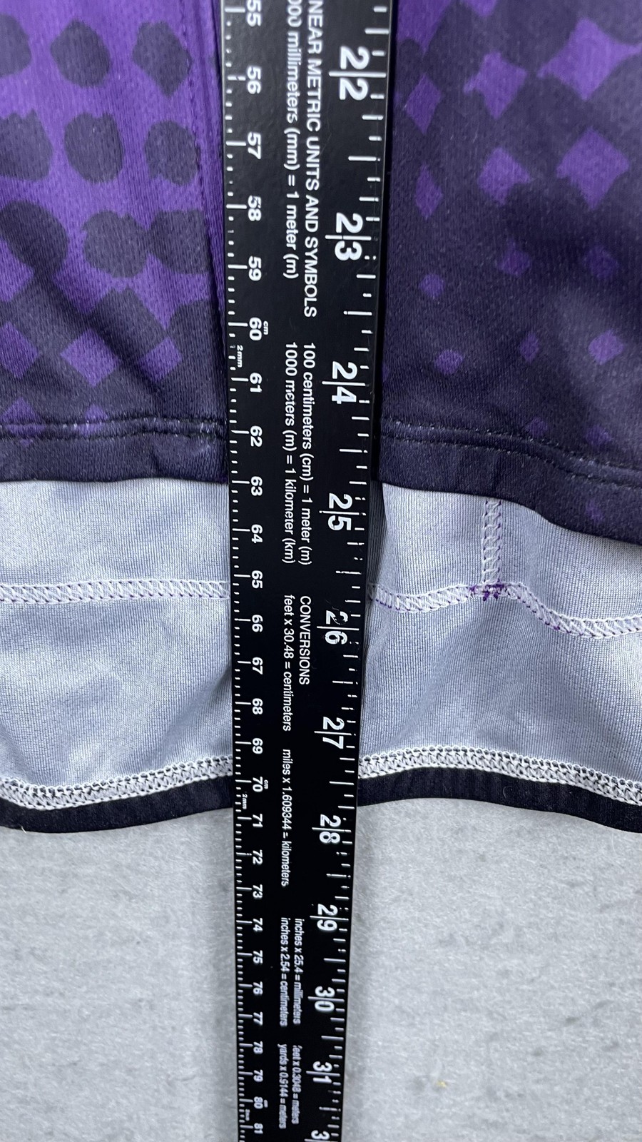 Sugoi Leukemia Lymphoma Team Cycling Jersey Mens M Purple Full Zip Shirt