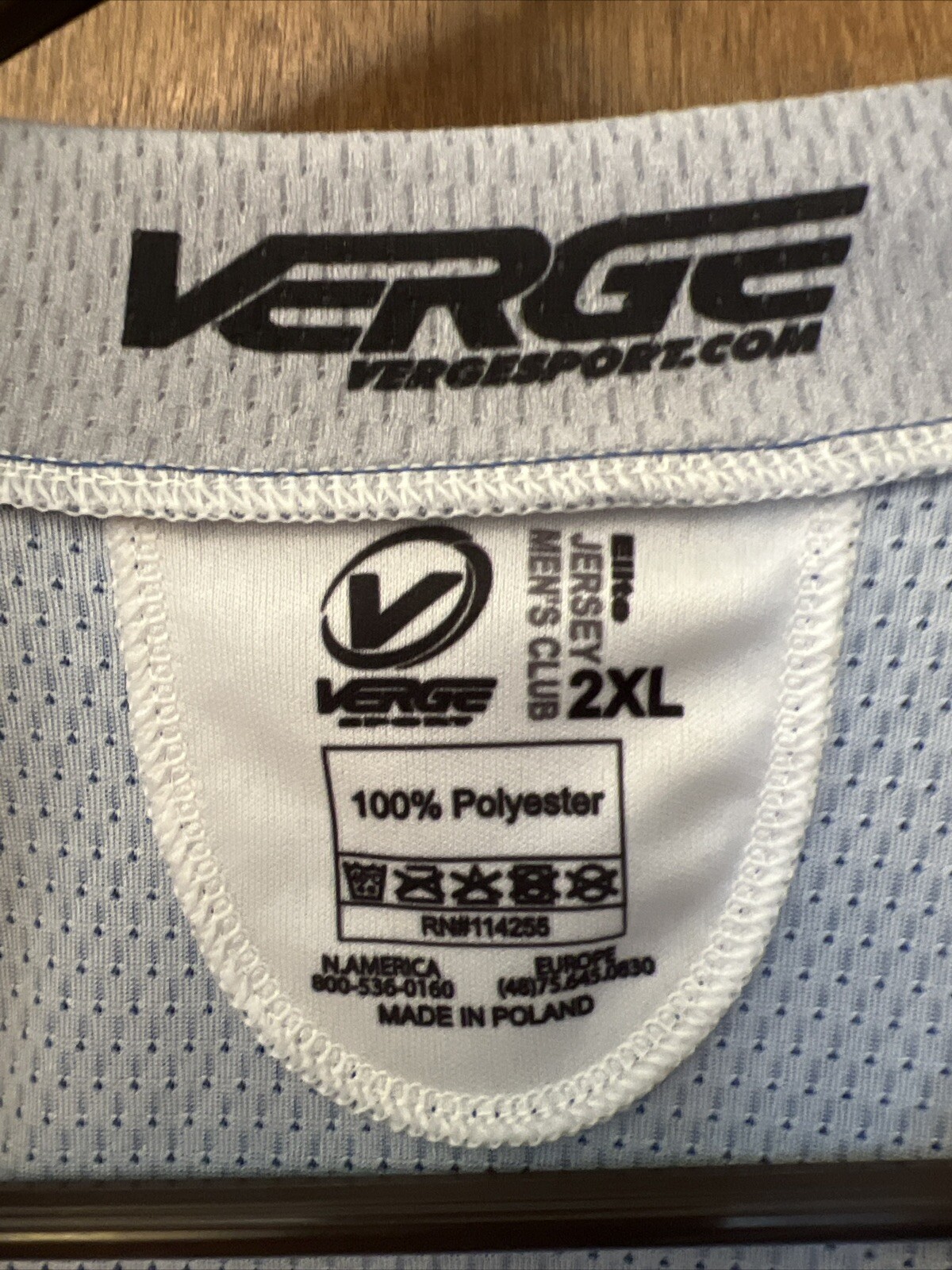 Bicycle Jersey Men’s royal blue Verge with back pockets 2XL 