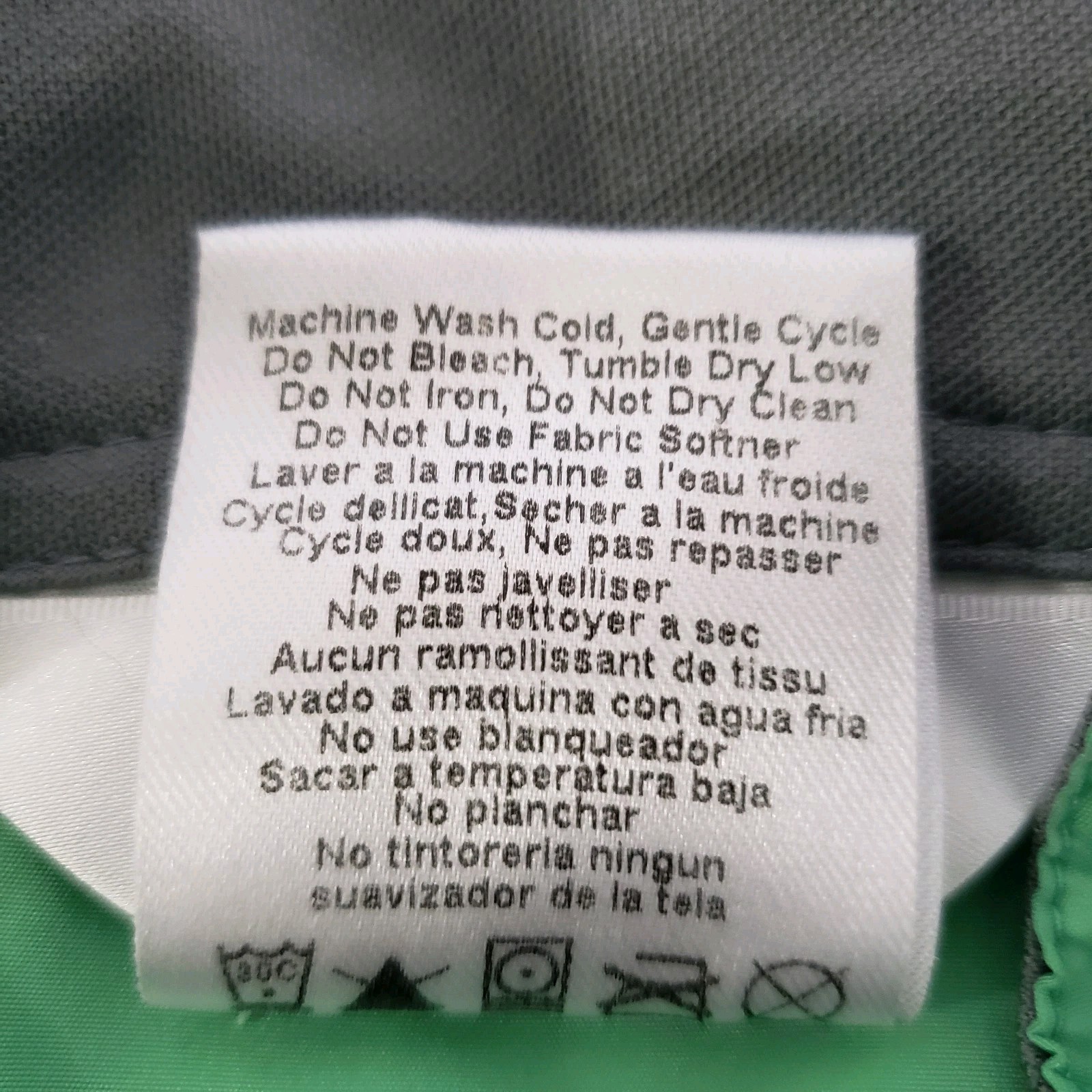 Pearl Izumi Cycling Vest Womens XL Green Gray Packable Wind Gilet Bike Sleeveles
