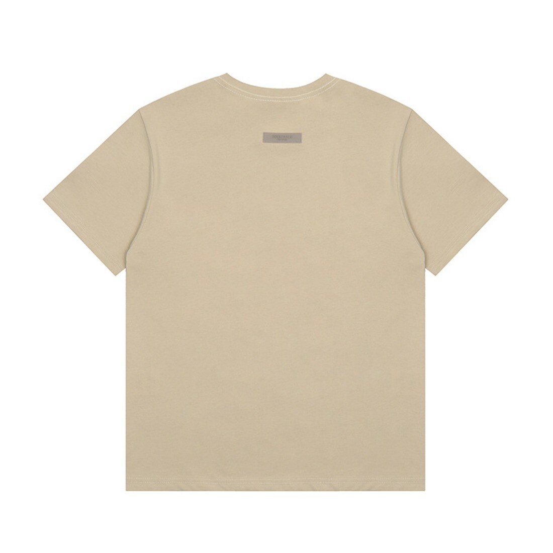 Flocking short-sleeved men’s T-shirt casual and loose fashion designer