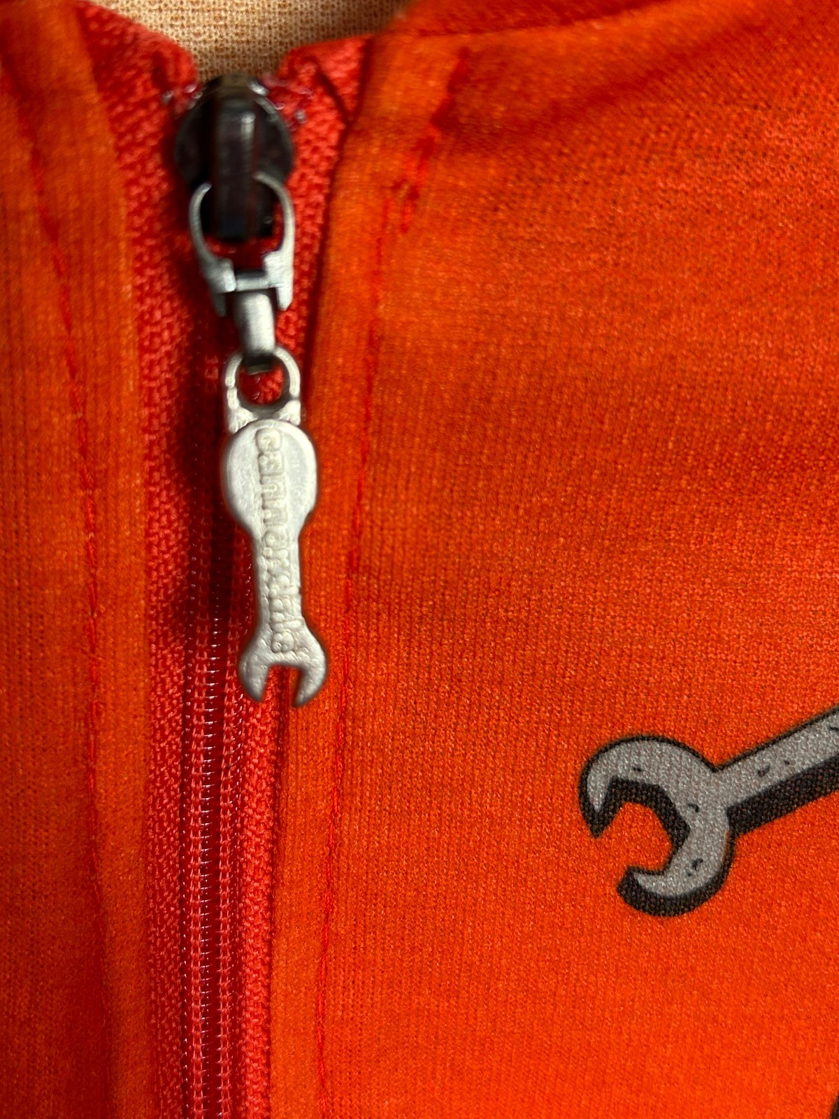 VTG Cannondale Cycling Jersey USA 90s Wrench Piranha Fish Bone Wrench Mens XL