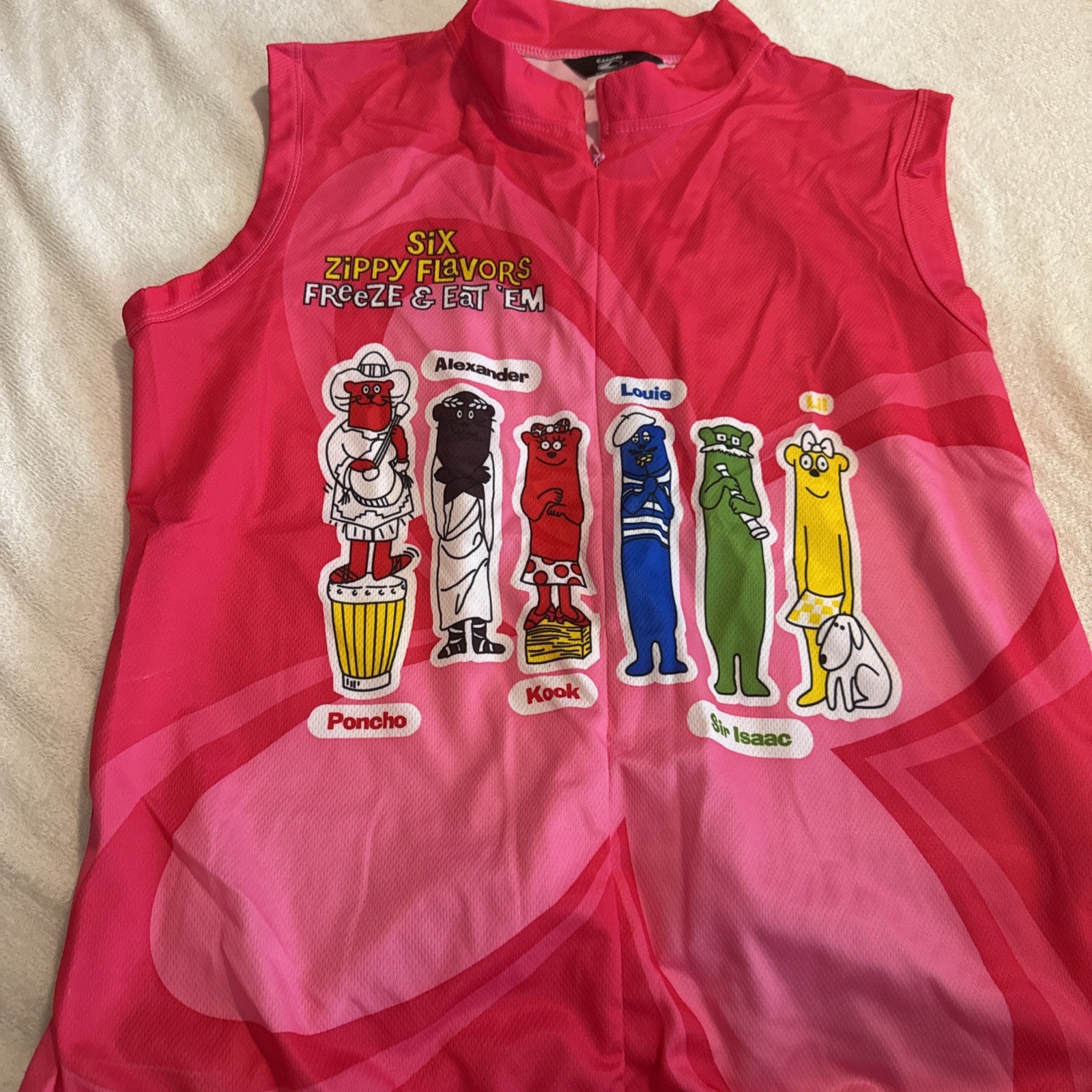 cycling jersey womens large sleeveless
