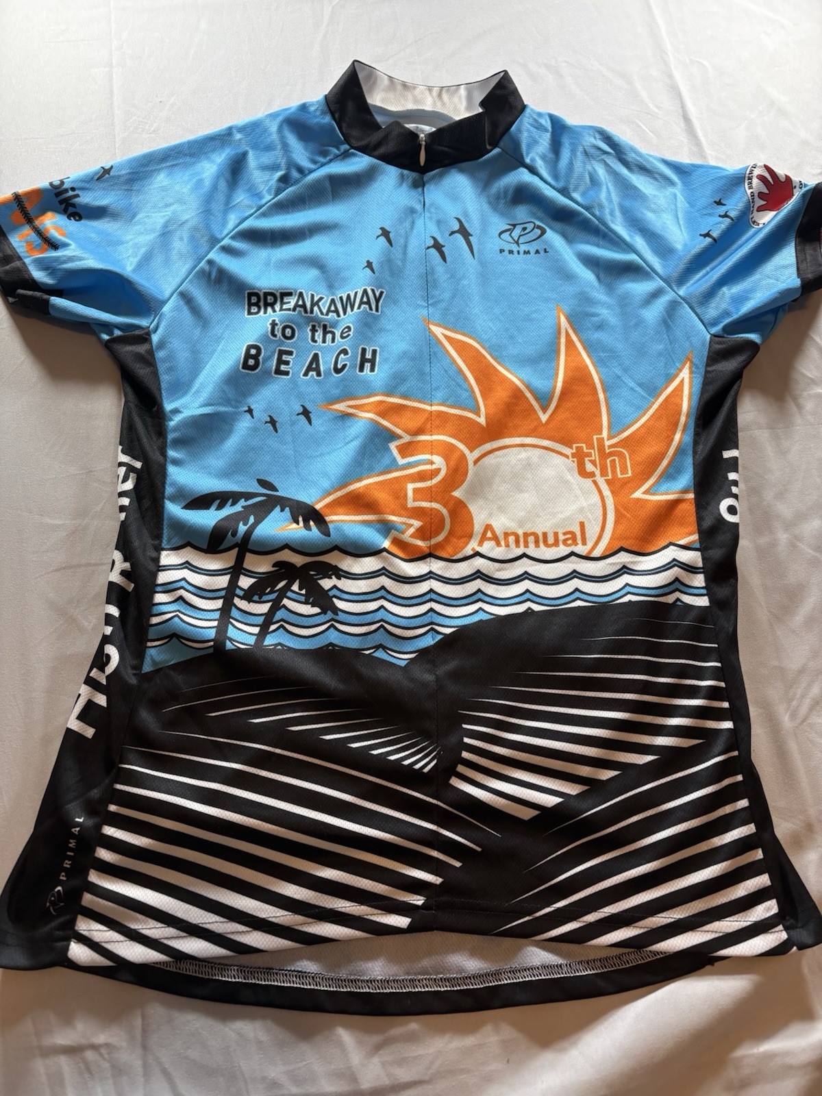 Primal Women’s Cycling Jersey Short Sleeve, Size XXL