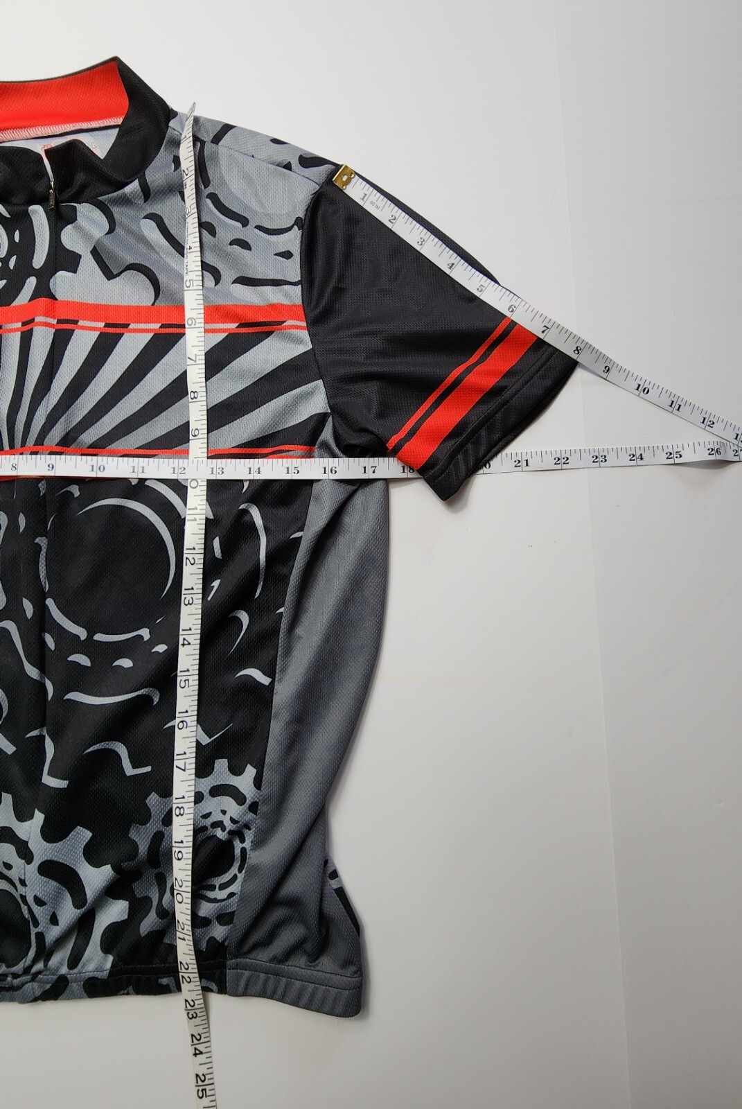 Primal Cycling Jersey Mens Small Polyester 3/4 Zip Pockets Bike