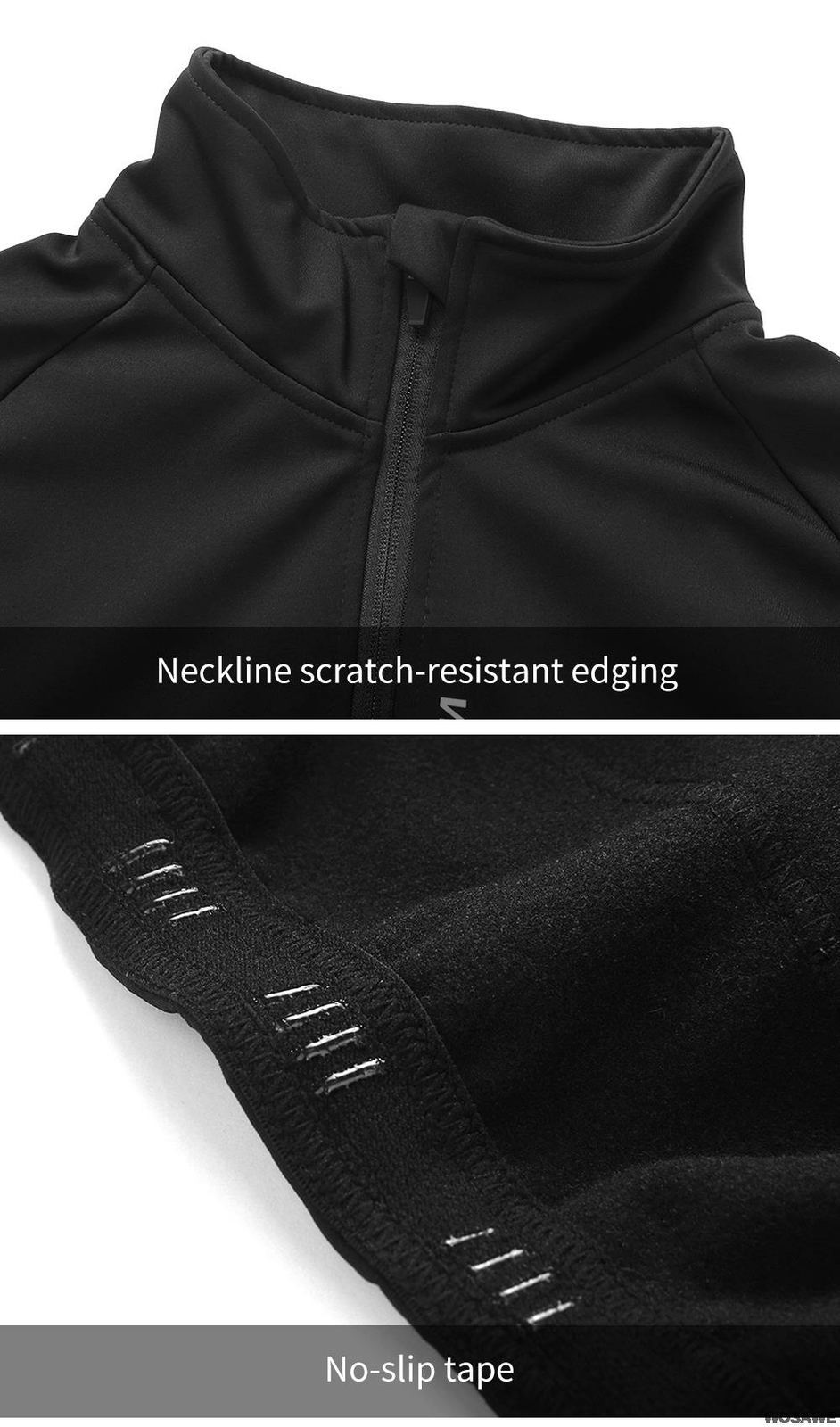 Thermal Fleece Winter Cycling Jerseys Long Sleeve Windproof Reflective Man Bike