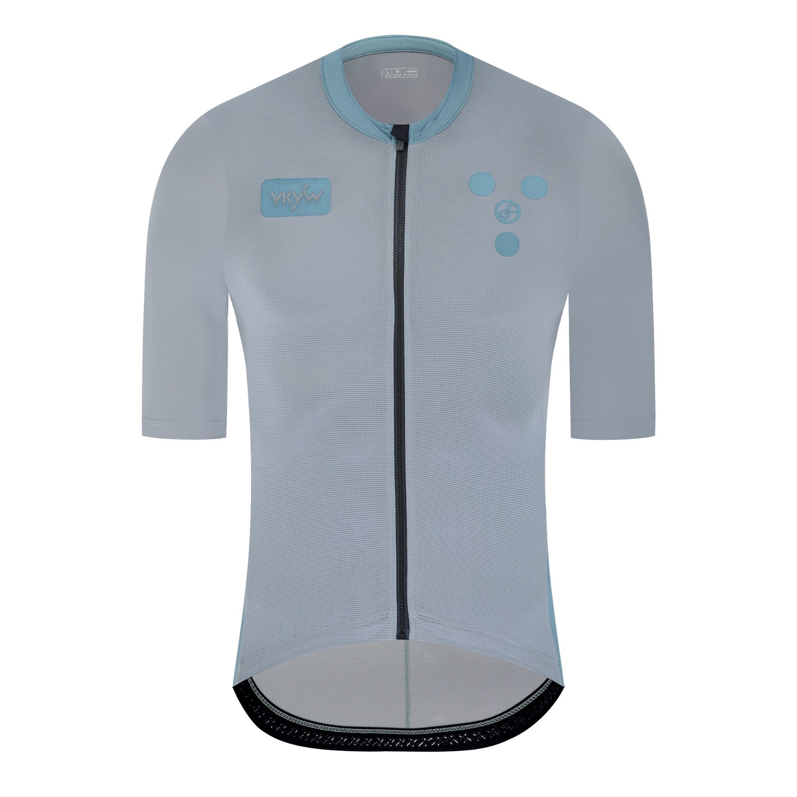 YKYW Men Cycling Jersey Summer Short Sleeve Breathable Bike Pro Shirt 5 Pockets