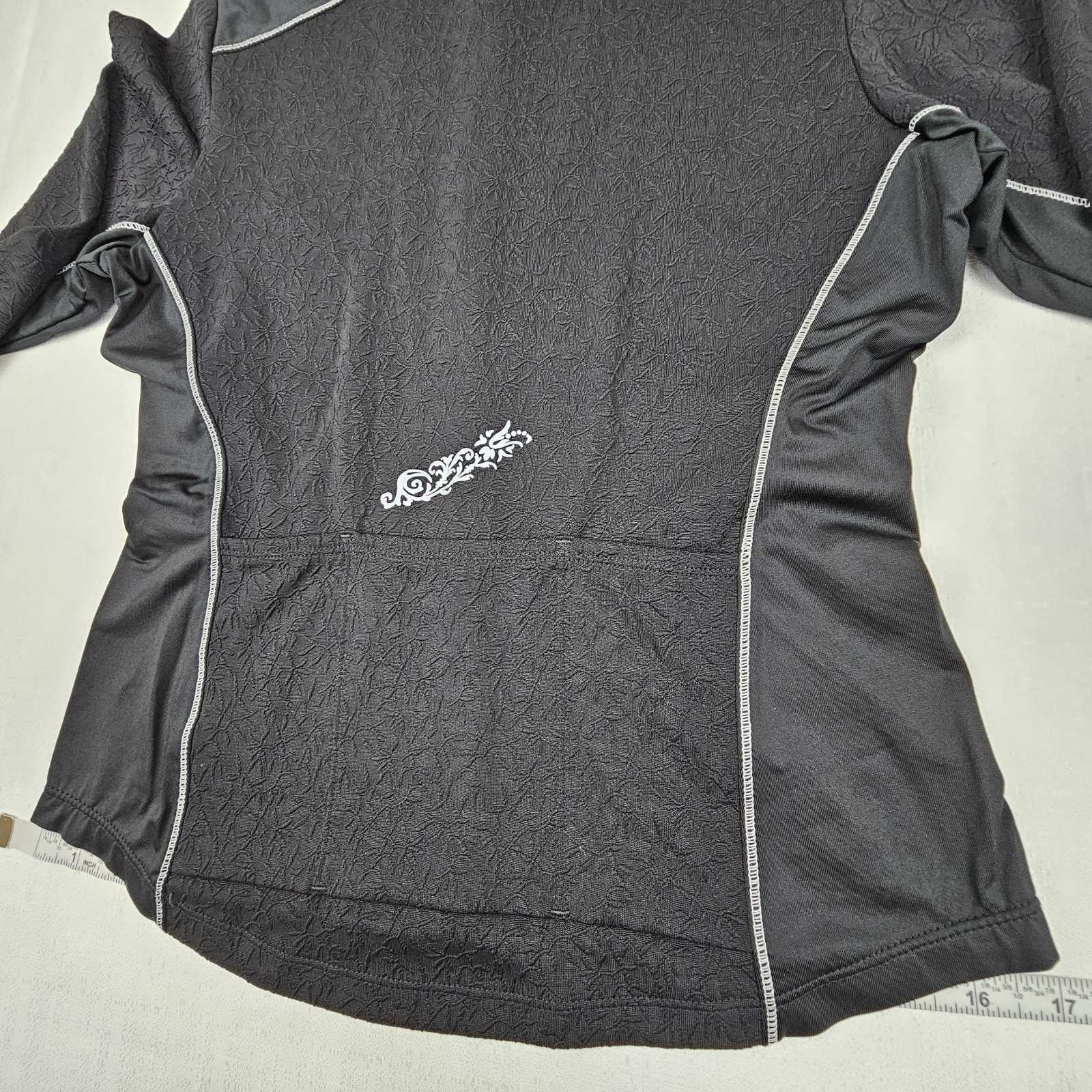 Pearl Izumi Womens Small 3/4 Zip Long Sleeve Mock Neck Pullover Shirt Jacket