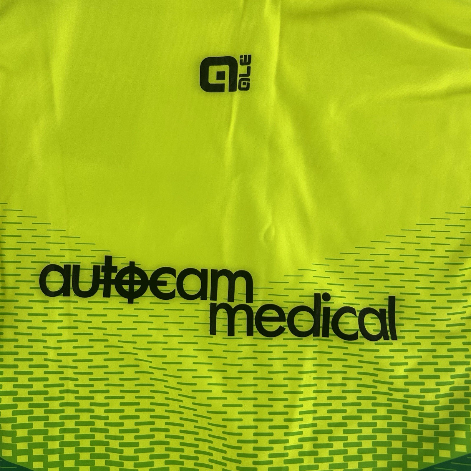 Ale Cycling Thermal Jacket XL Italy AutoTeam Medical Full Zip Winter Jersey