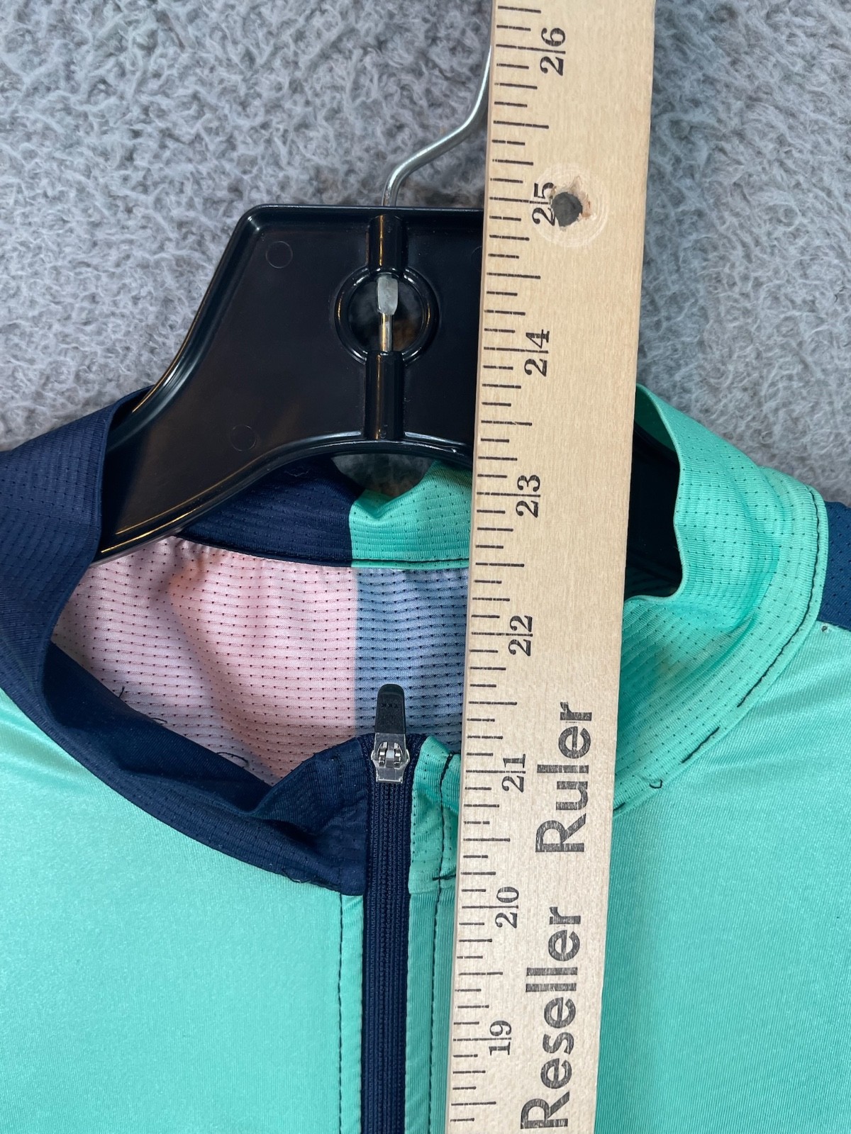 MAAP Cycling Jersey Womens Extra Small Green Colorful Color block Pockets Bikel