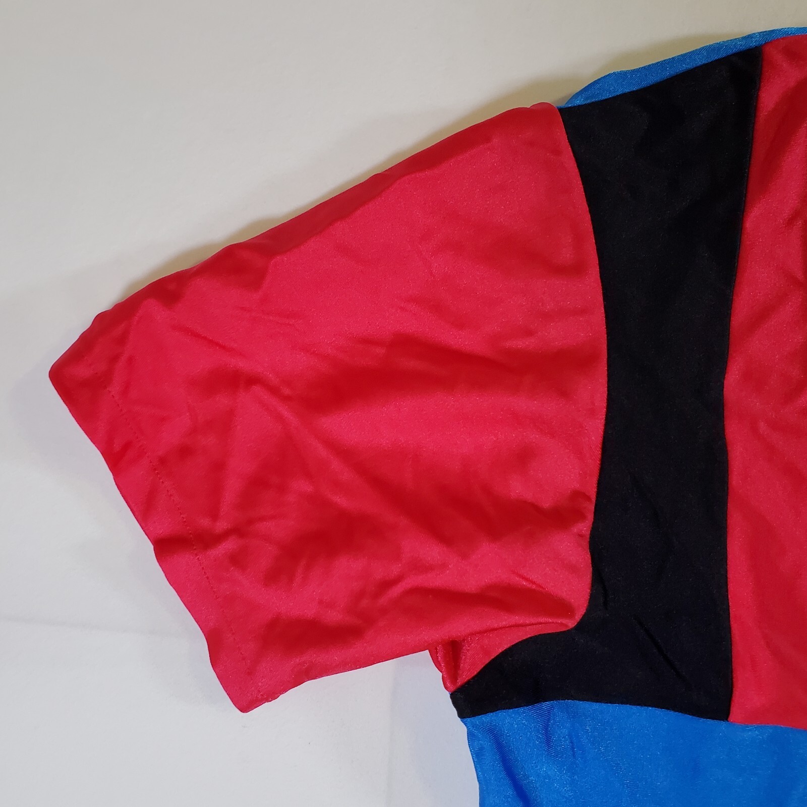 New Balance Blue Red Made in USA VTG 90s – Medium Pullover Cycling Jersey Shirt
