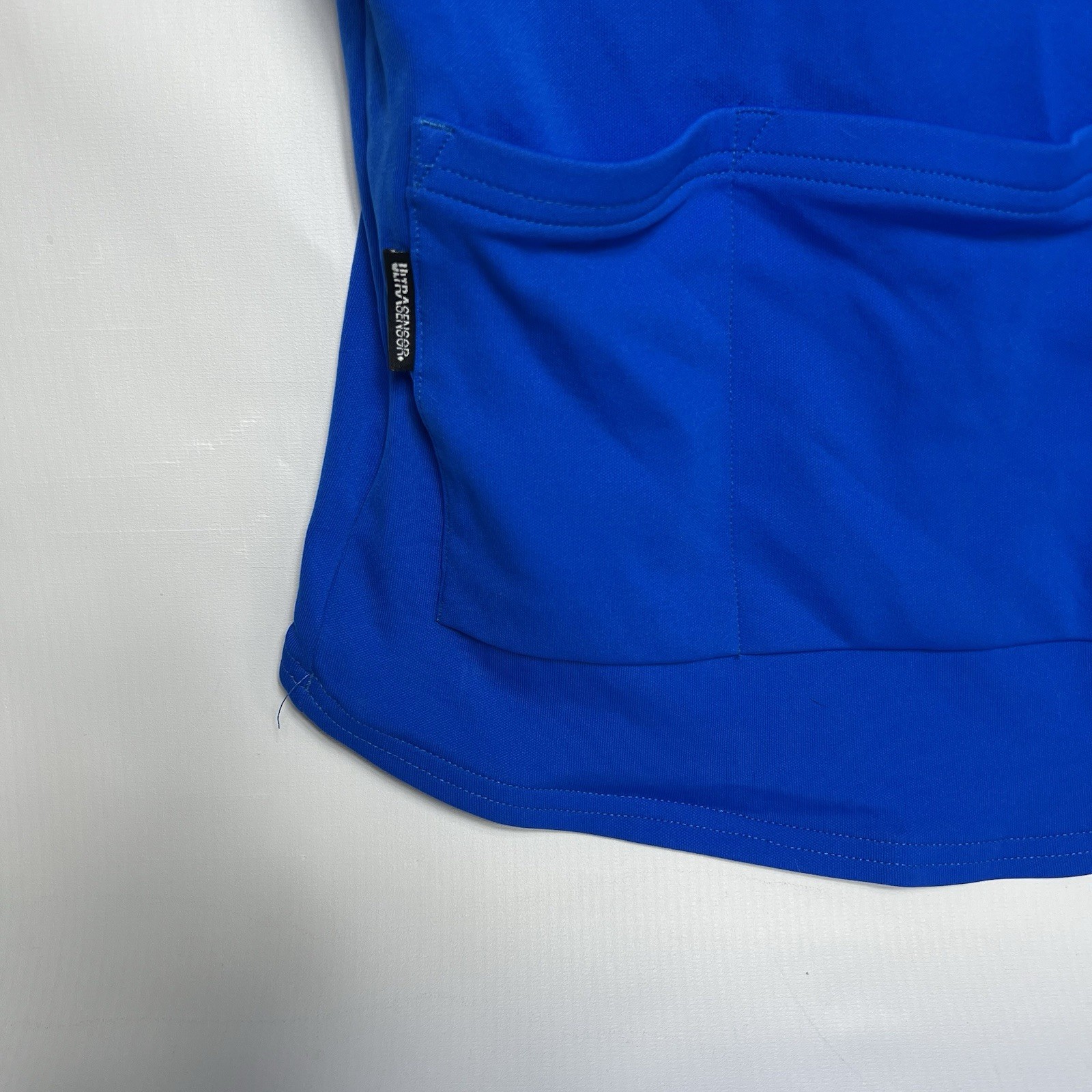 Pearl Izumi Cycling Jersey Adult Medium Blue 1/2 Zip 100% Polyester Rear Pockets