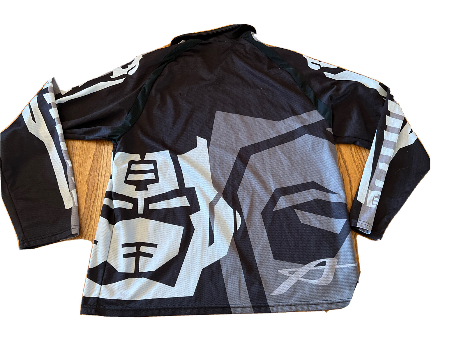 Orage Men’s medium Fishing MTB Moto-X jersey Collared Long Sleeve